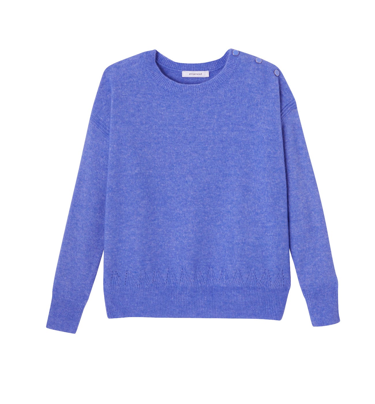 Oversized round-neck jumper
