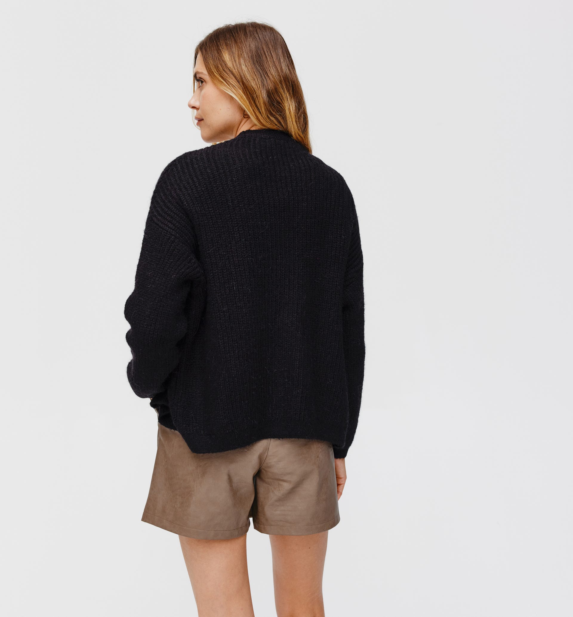 Ribbed cardigan