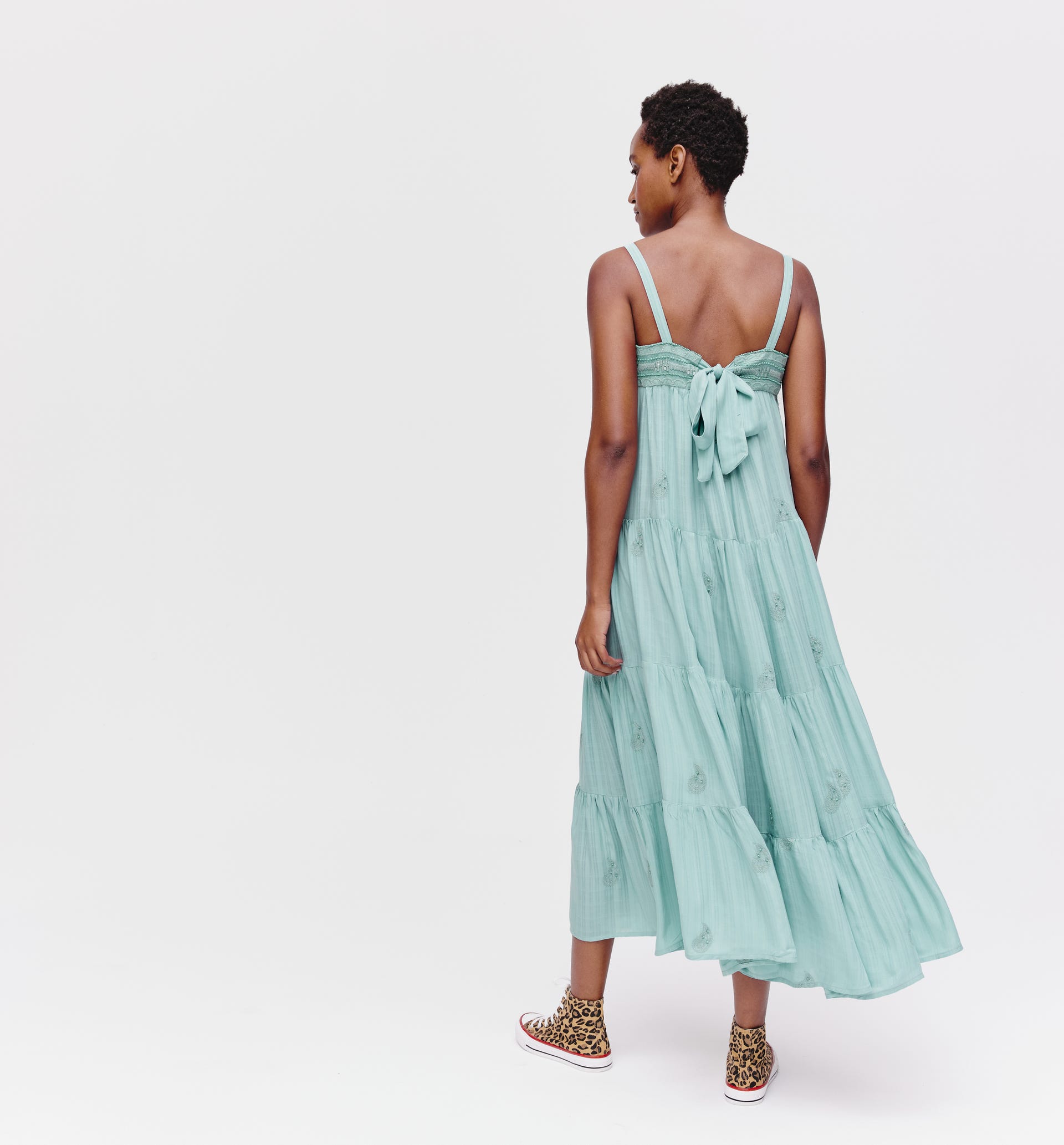 Long beaded dress