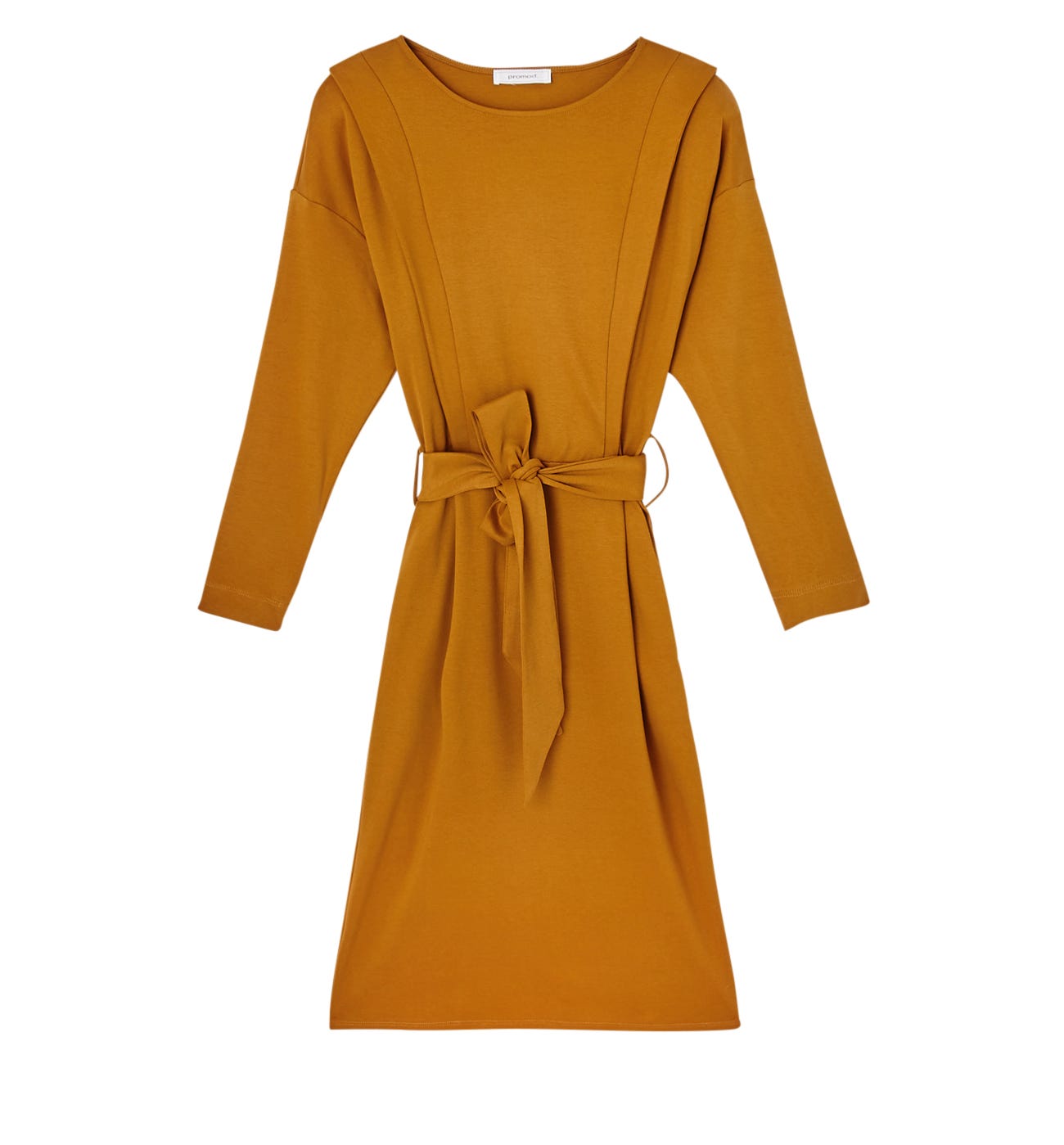 Bold-shouldered dress