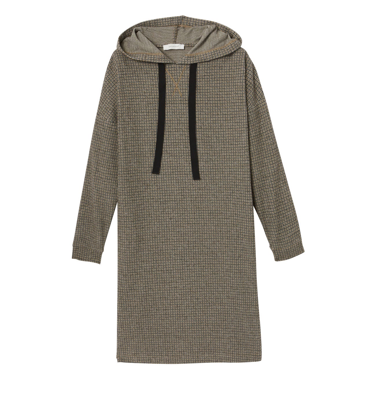 Sweatkleid mit Kapuze