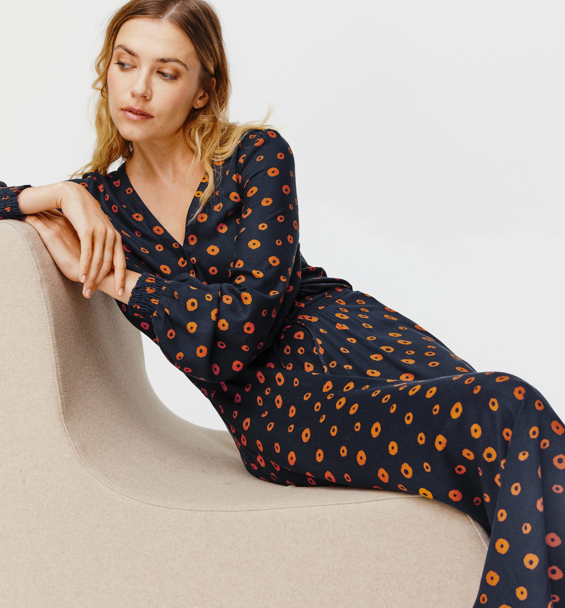 Maxikleid mit Print