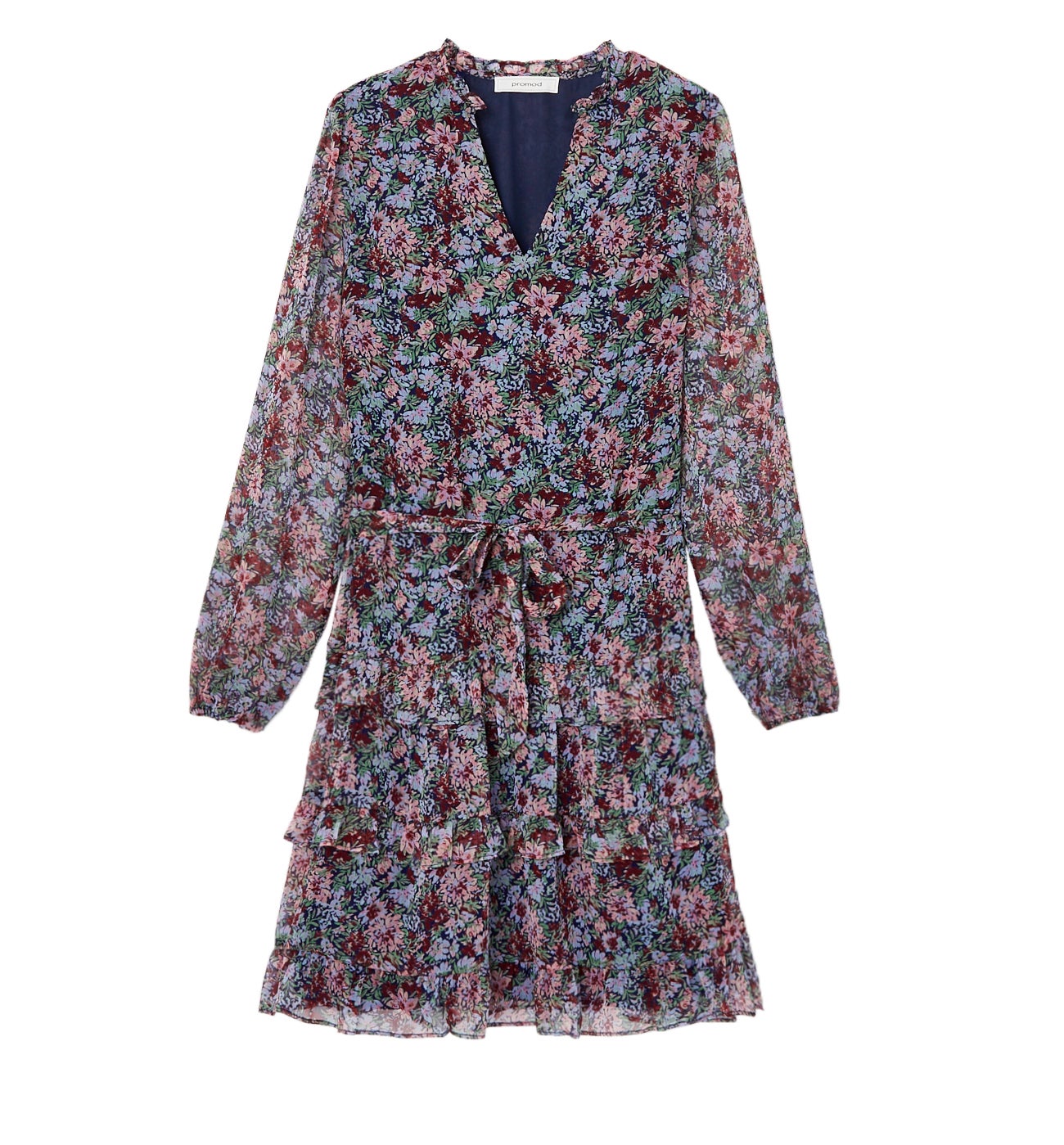 frilly dressing gown