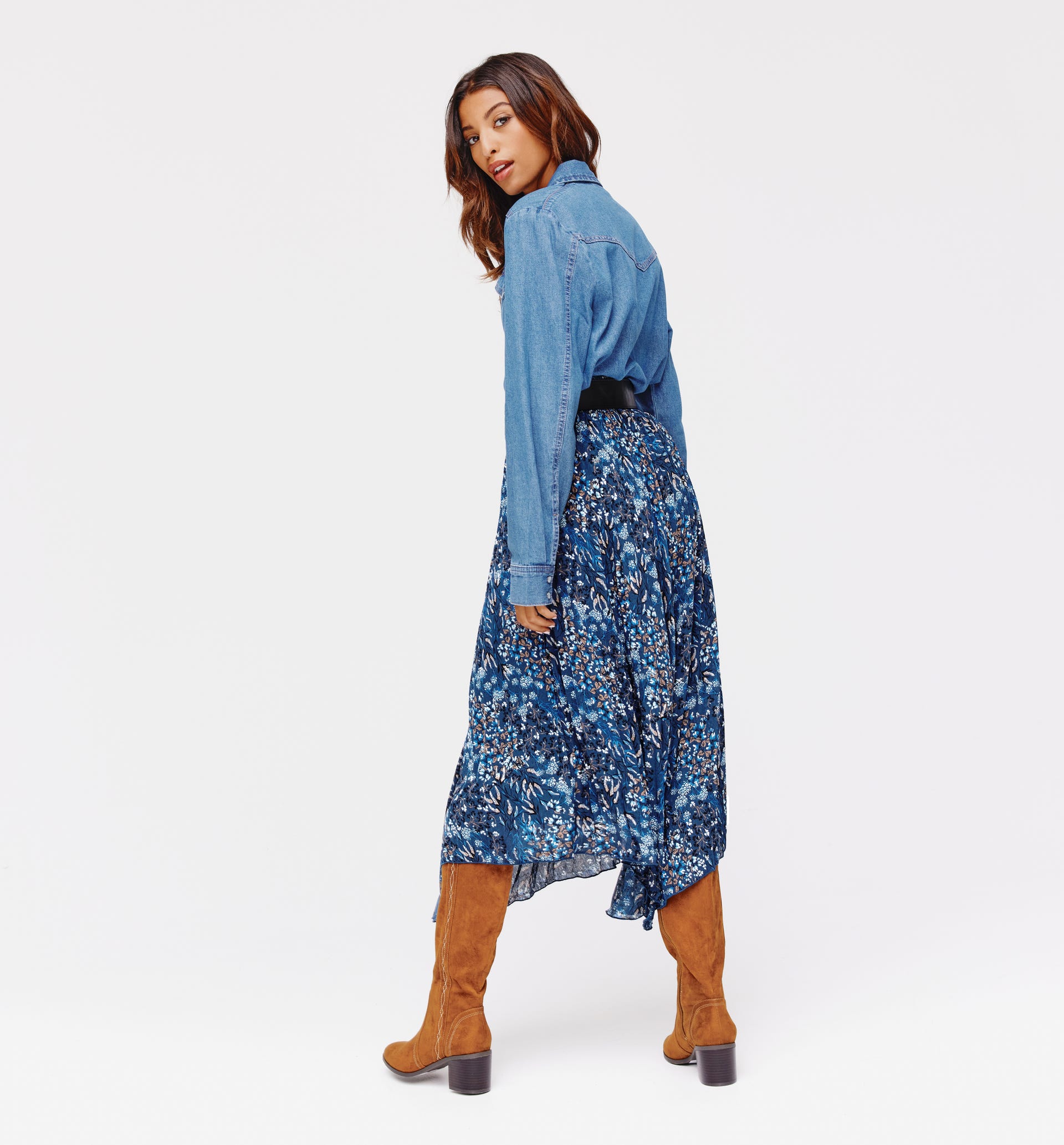 Patterned skirt