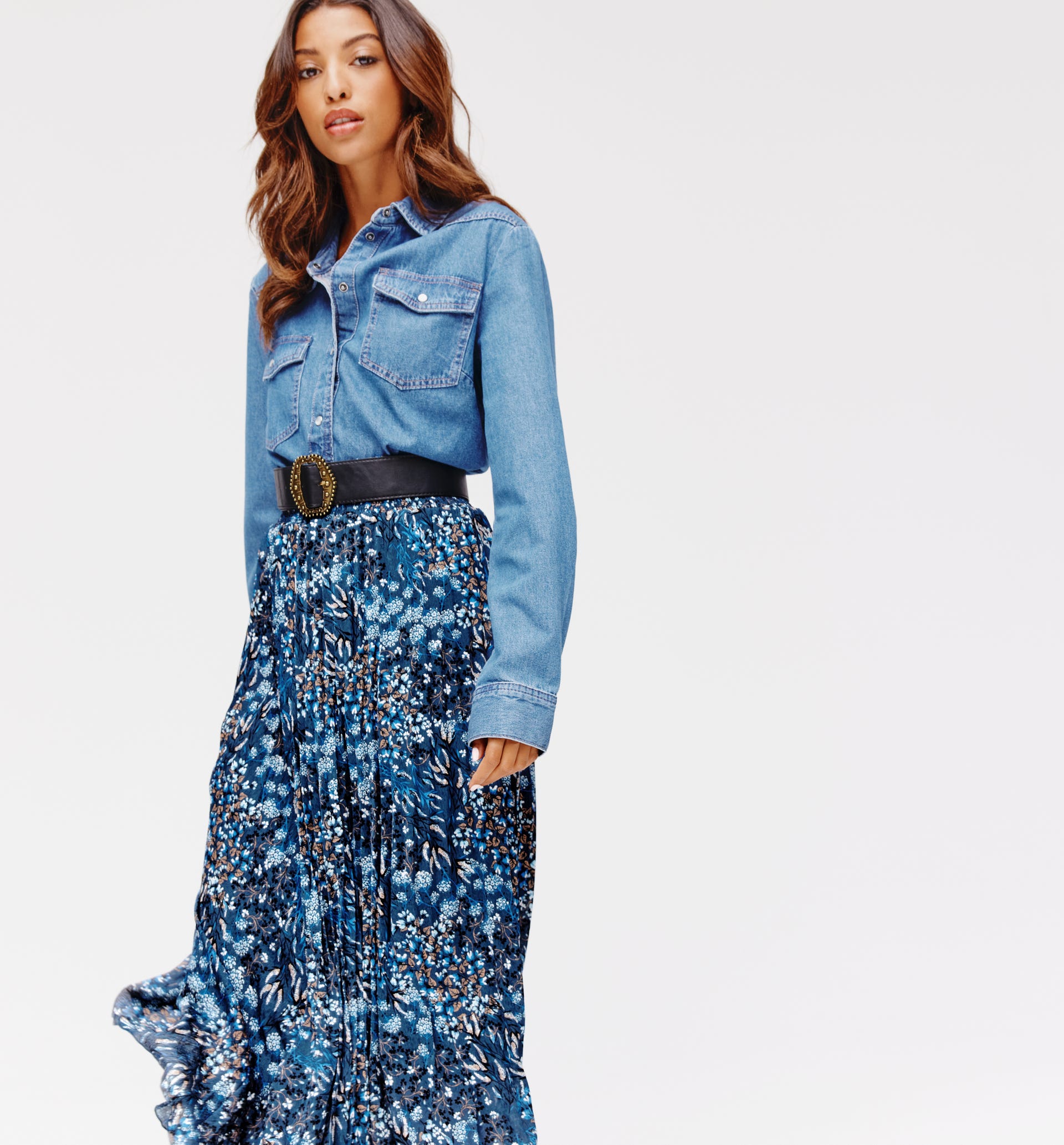 Patterned skirt
