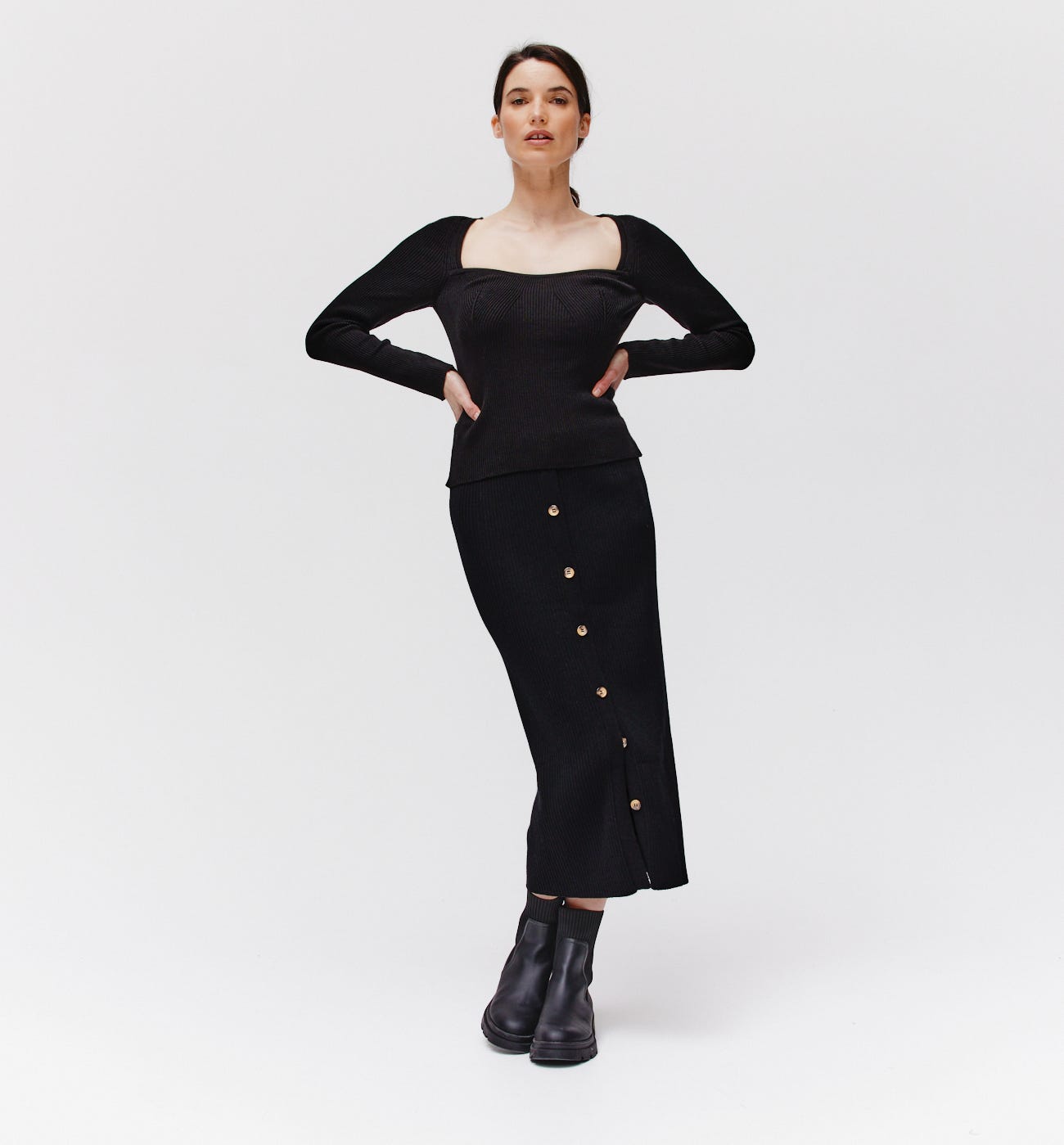 Jupe en tricot Femme