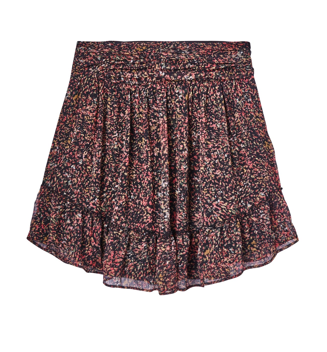 Short frilly skirt