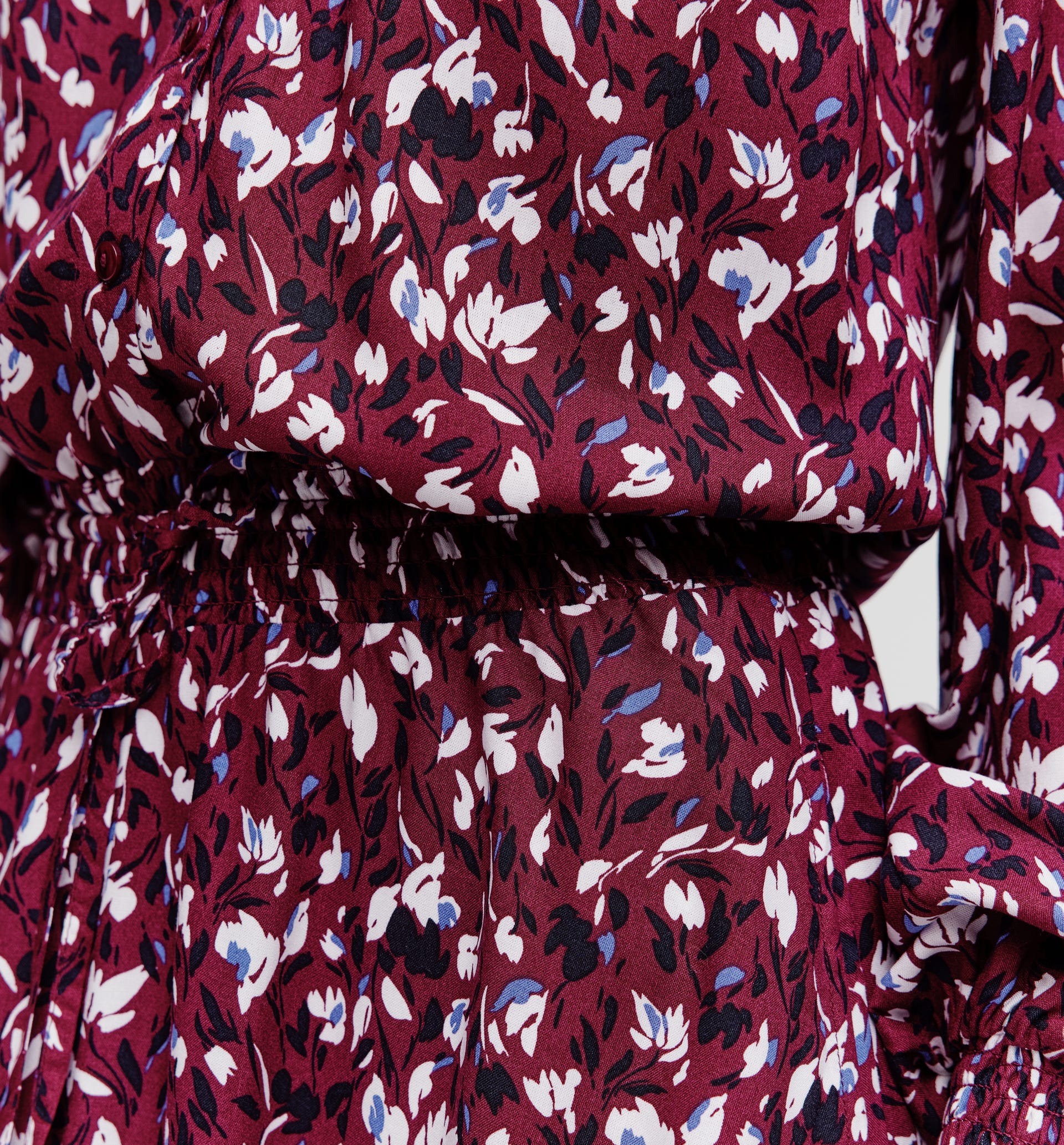 Longue robe imprimée Femme