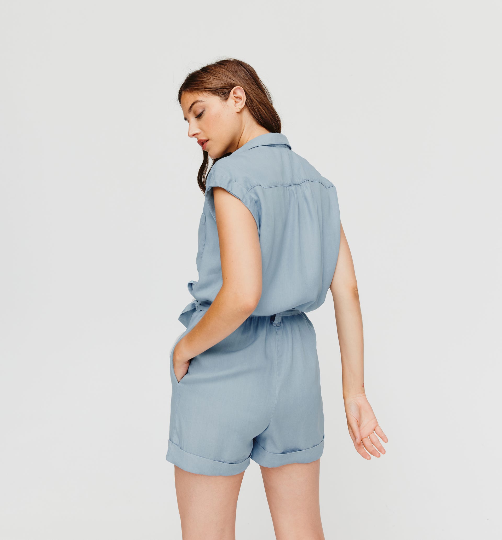 Jumpsuit aus Lyocell