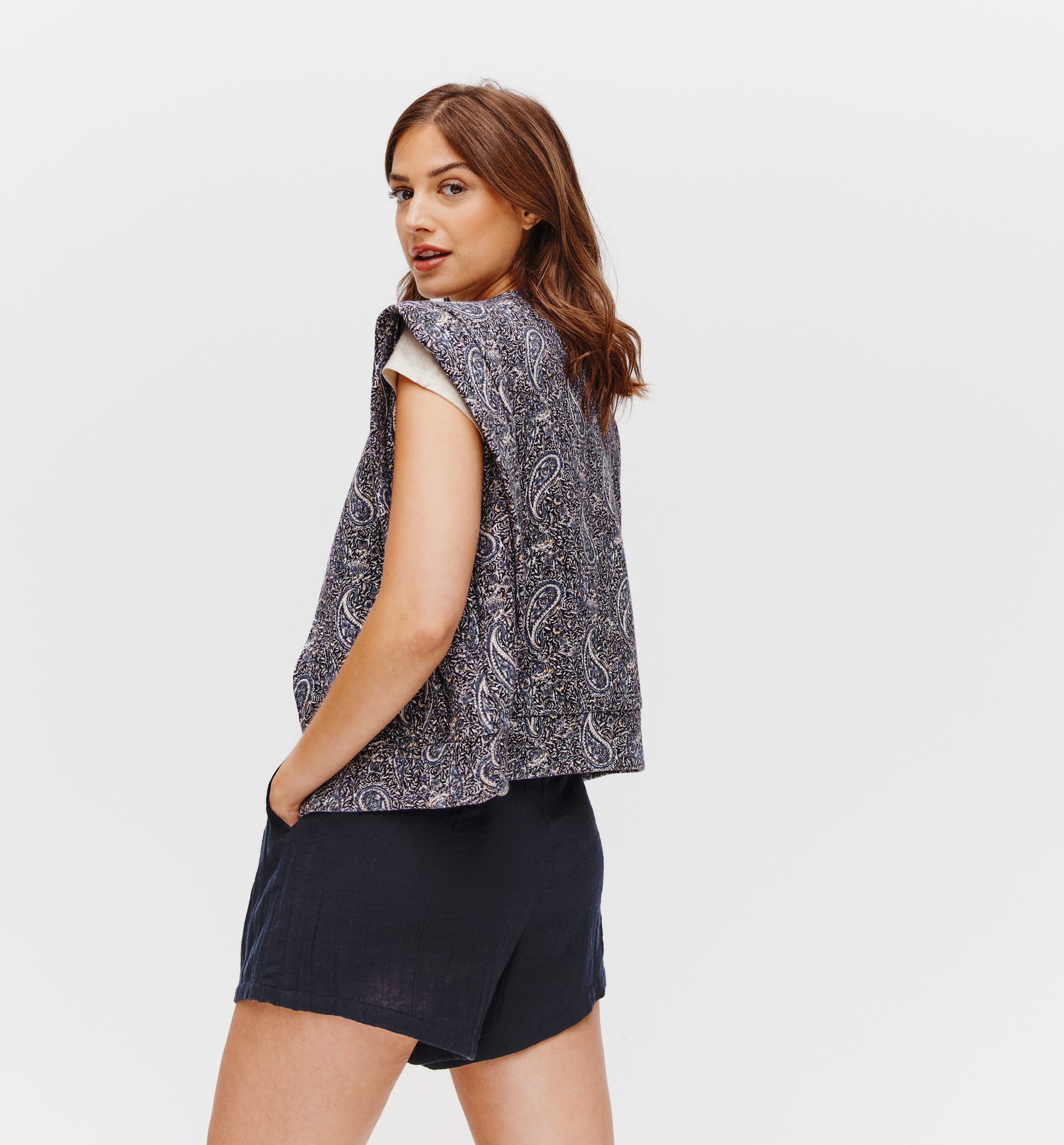 Padded waistcoat