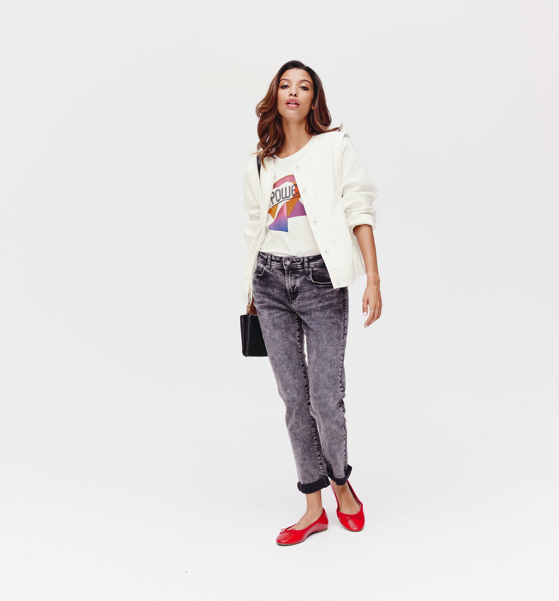 Quilted blouson