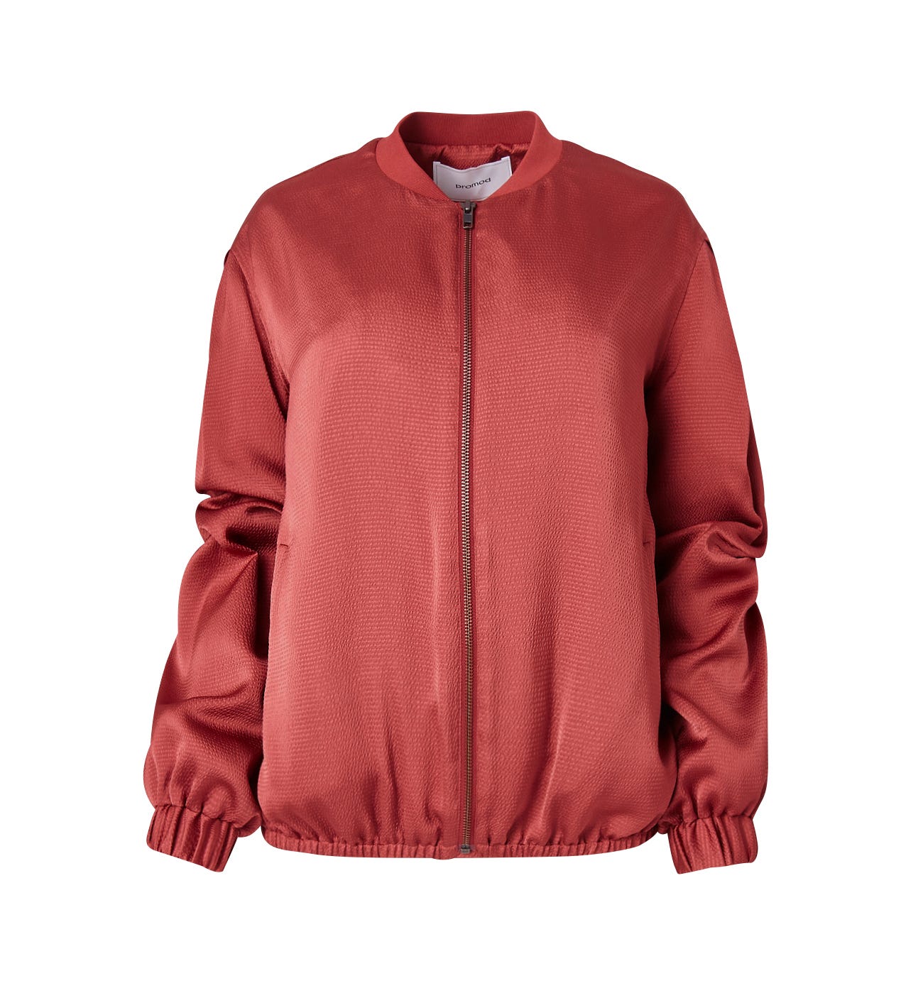 Blouson bomber satiné Femme