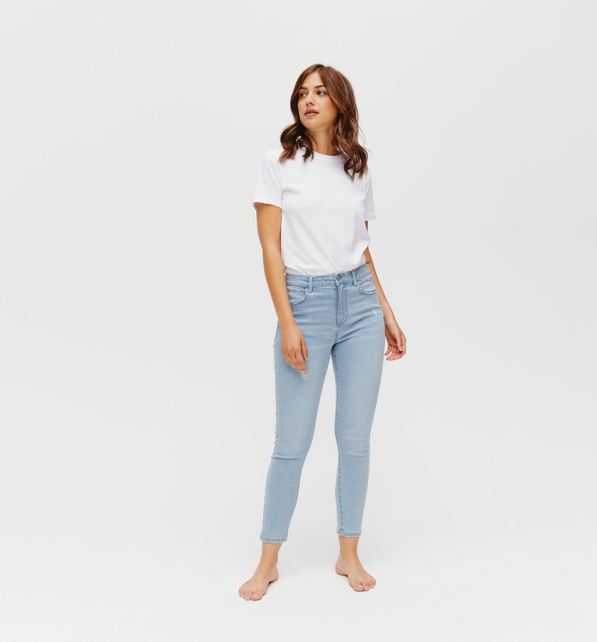 EMILE skinny high-waist jeans
