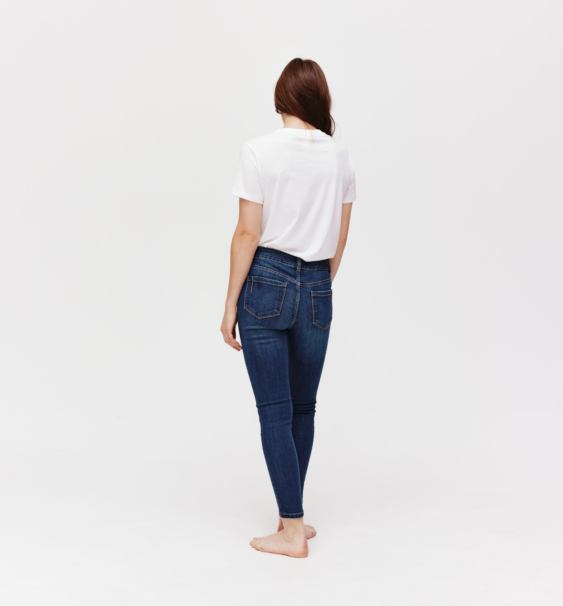 EMILE skinny high-waist jeans