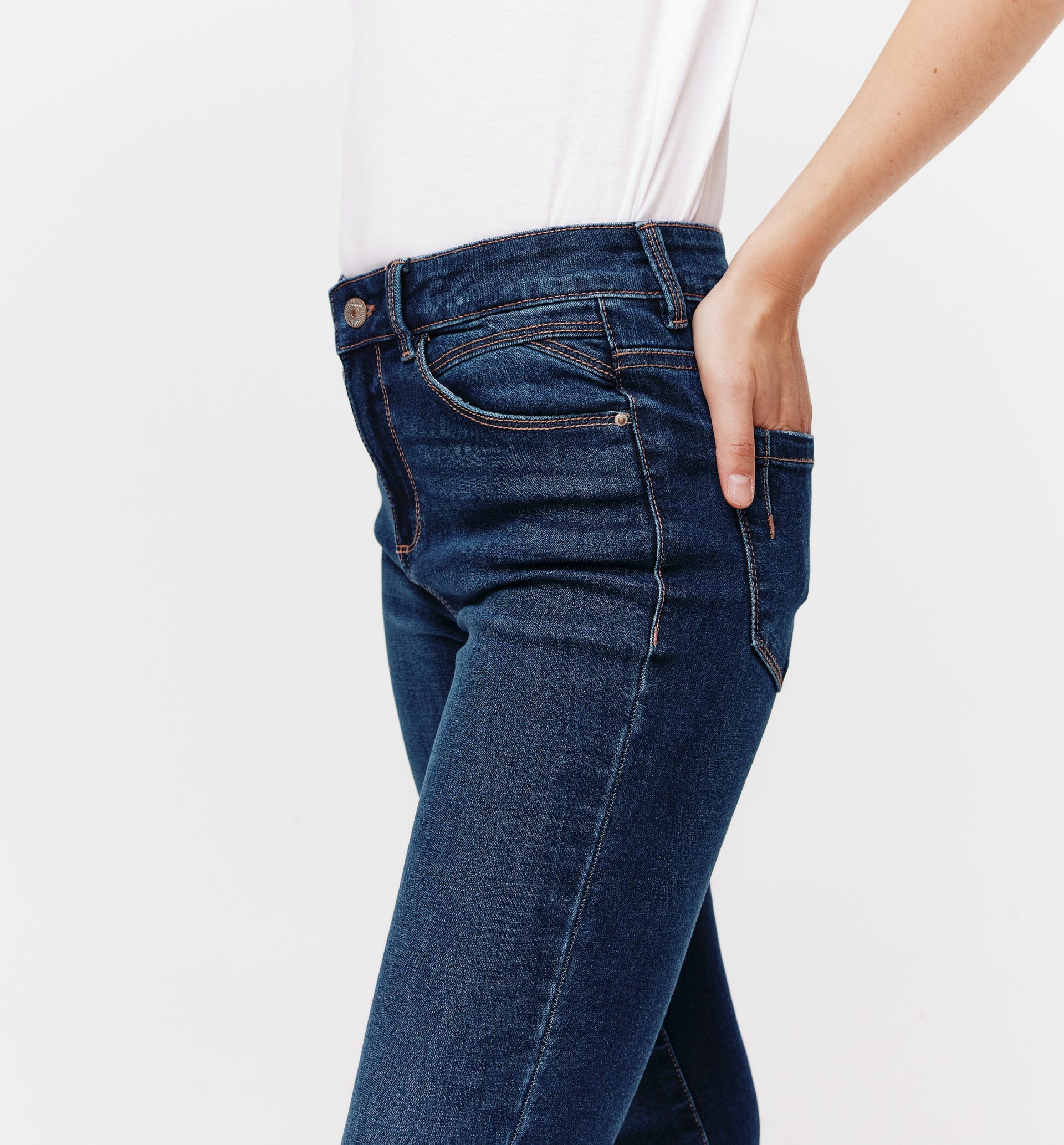 EMILE skinny high-waist jeans