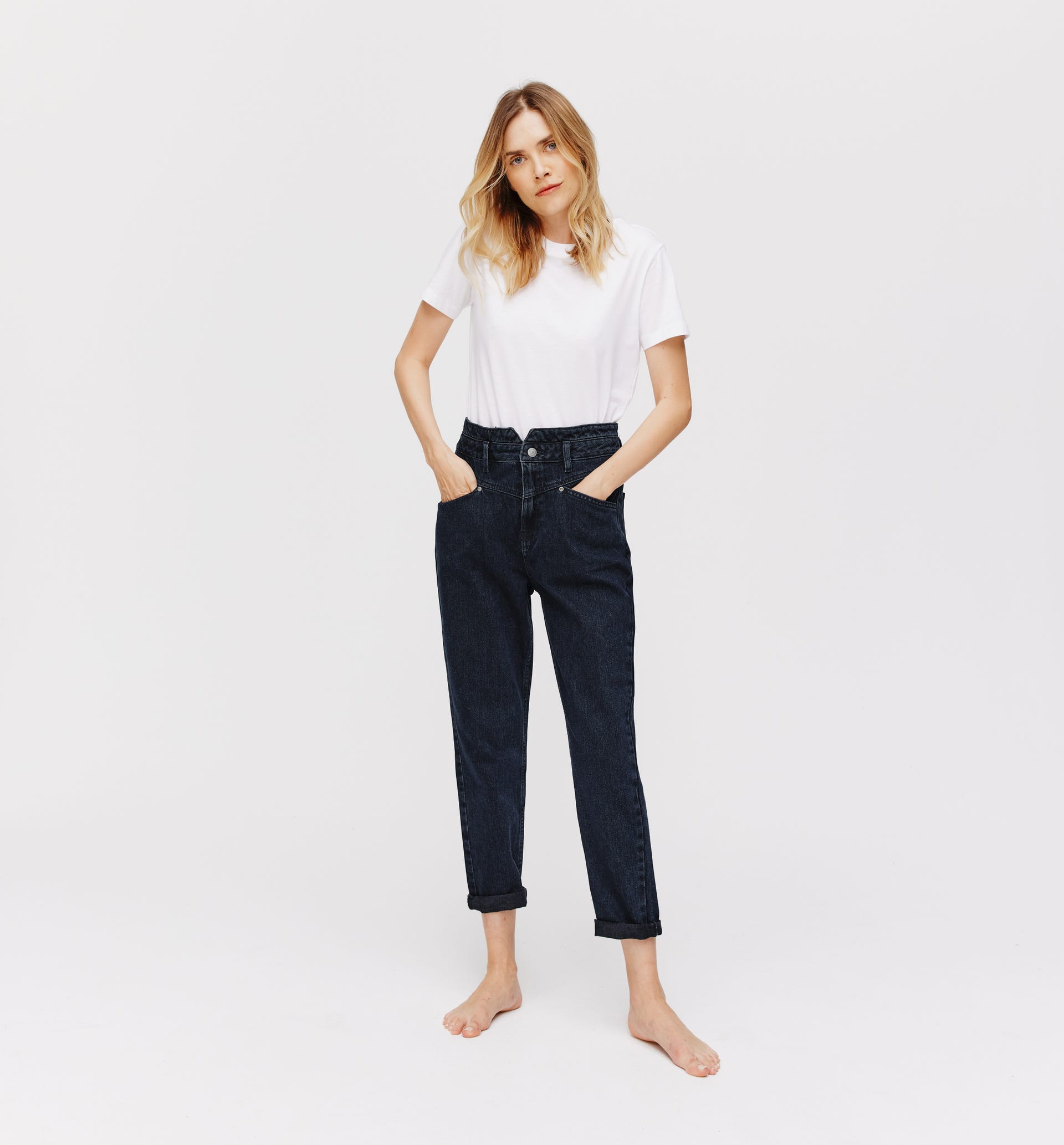 MARCEL high-waist mom jeans