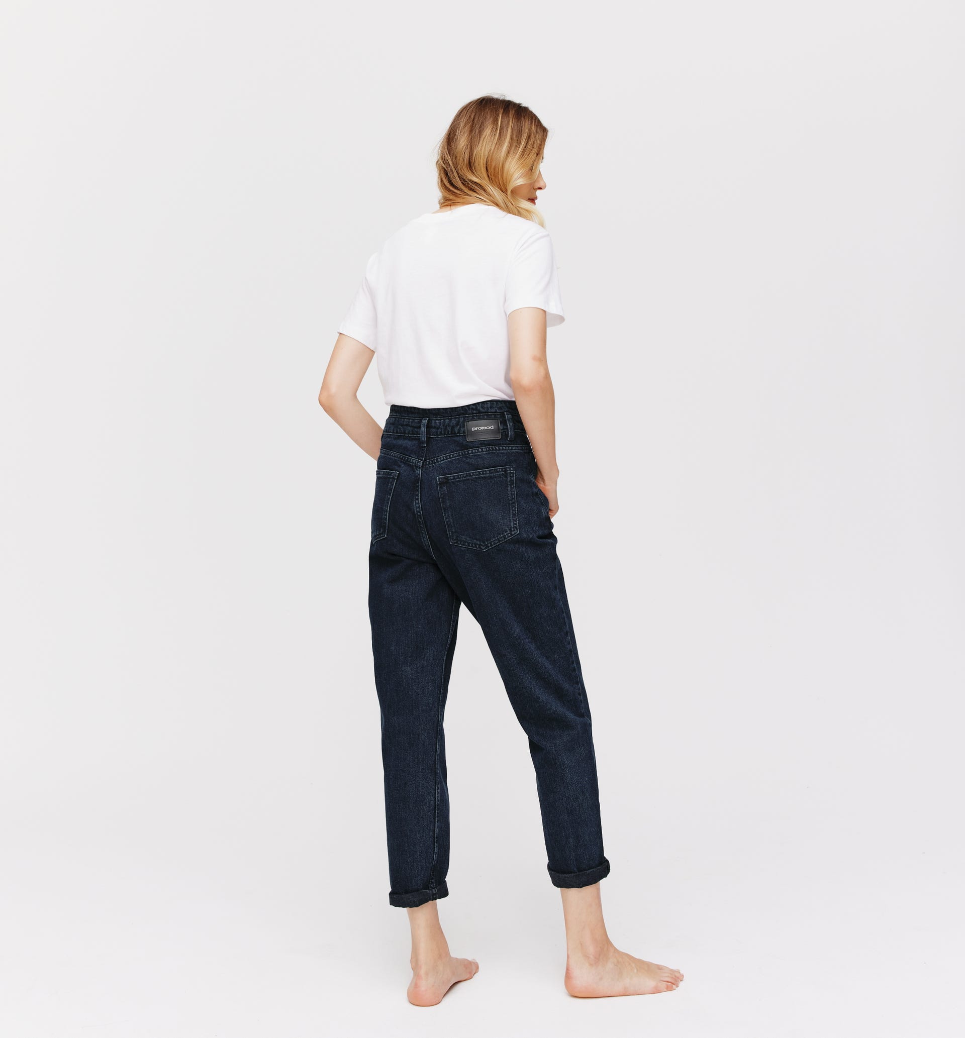Jean mom talle alto MARCEL