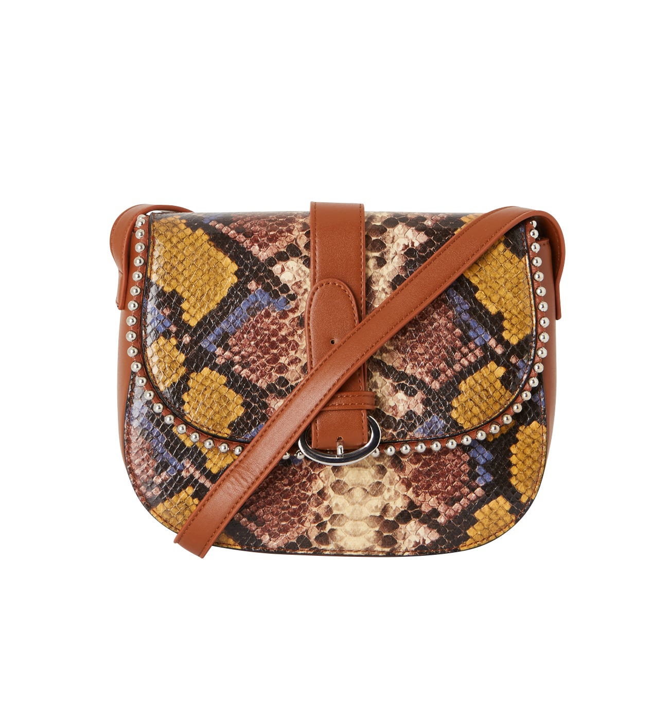 Bolso efecto pitón