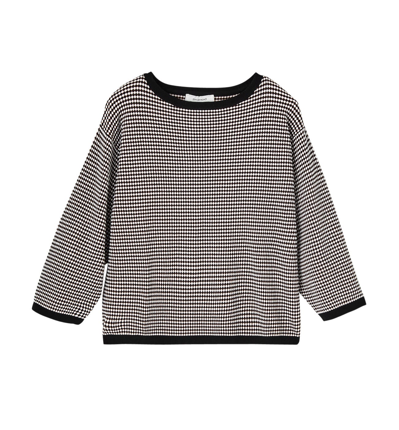 Jumper in graphic dots