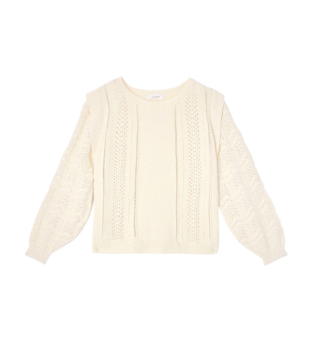 Openwork jumper