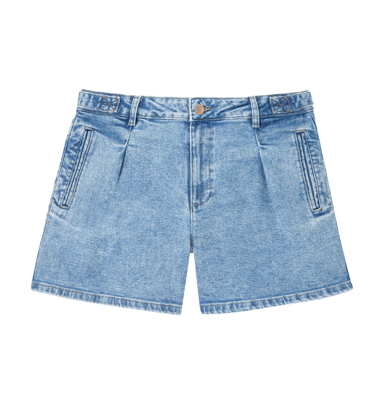 Weite Jeansshorts für Damen