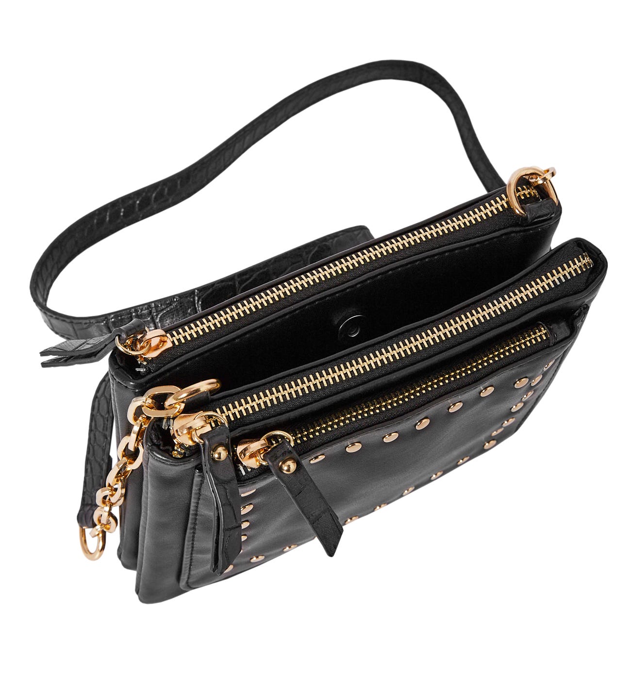 Pochette borchiata