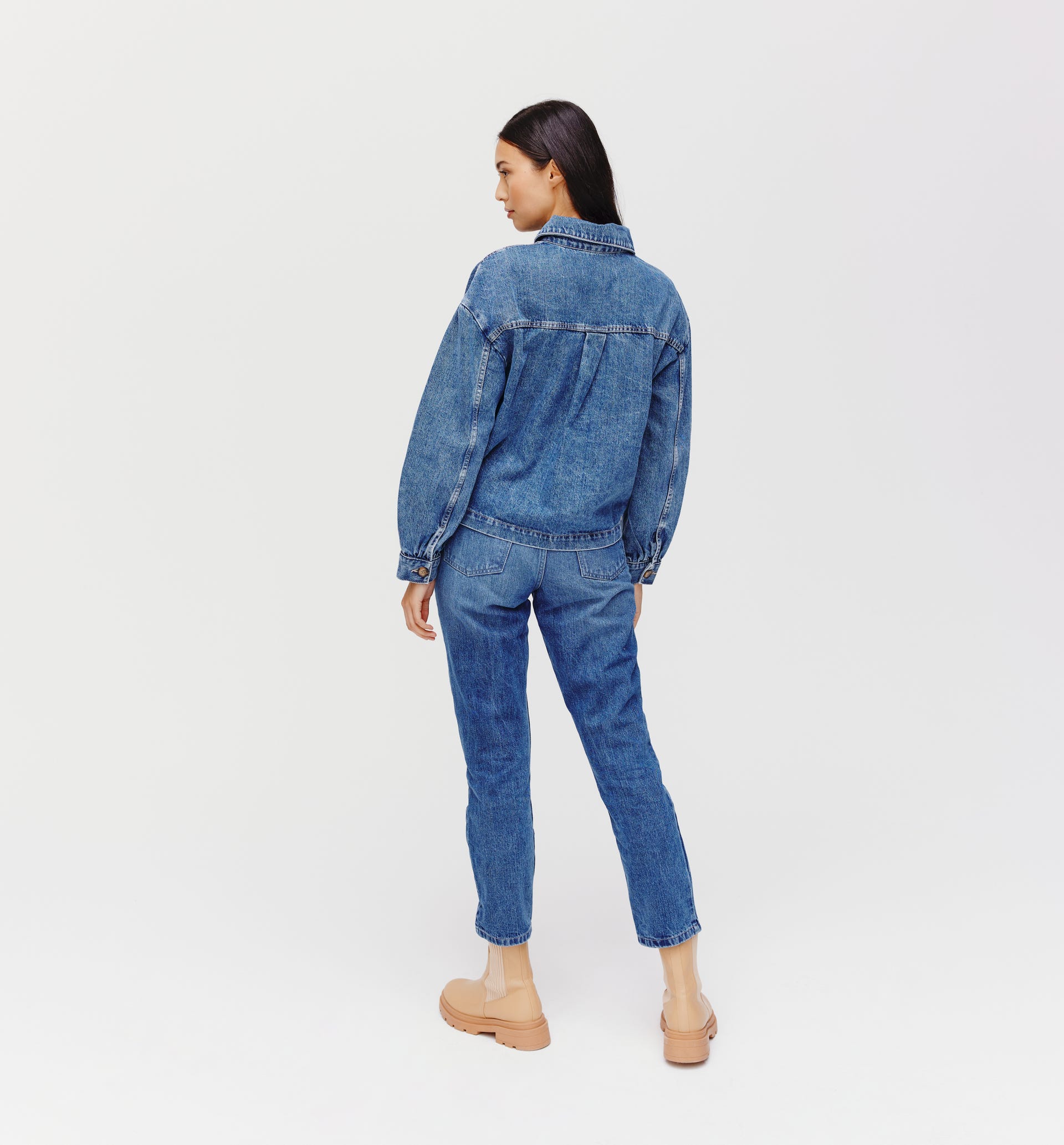 BASILE patchwork jeans