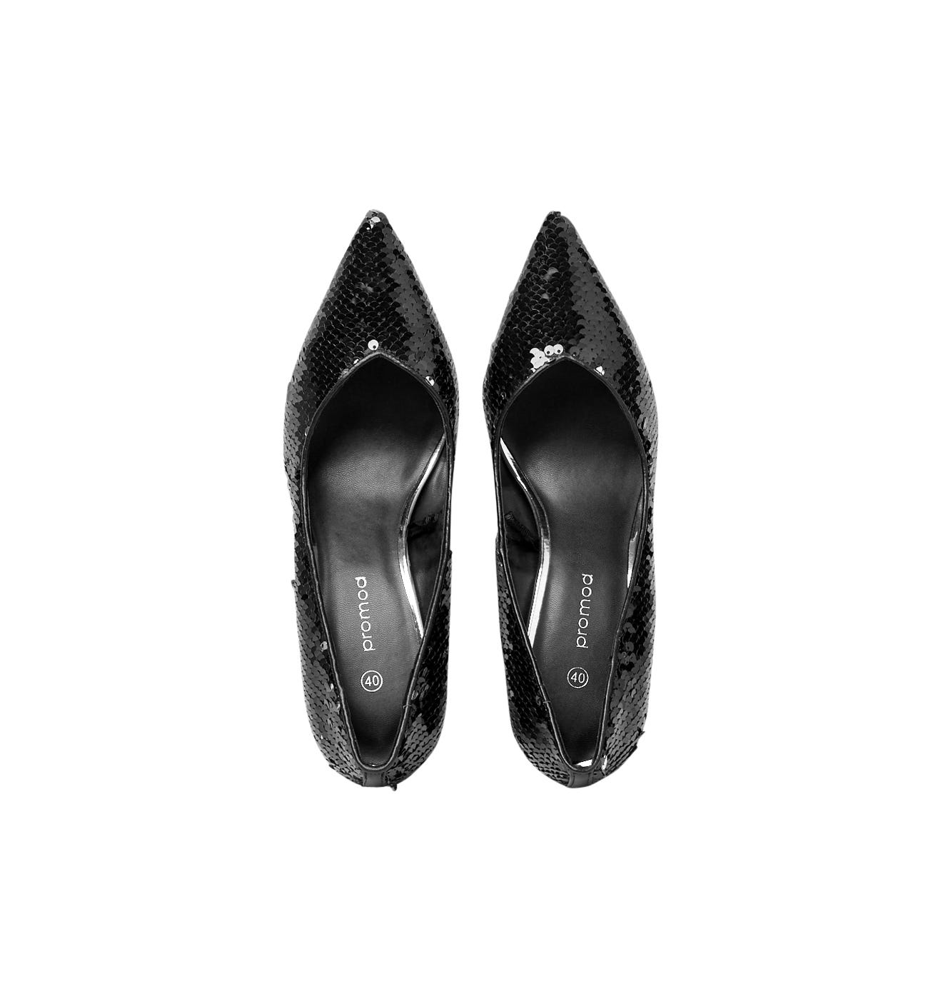 Highheeled court shoes Black