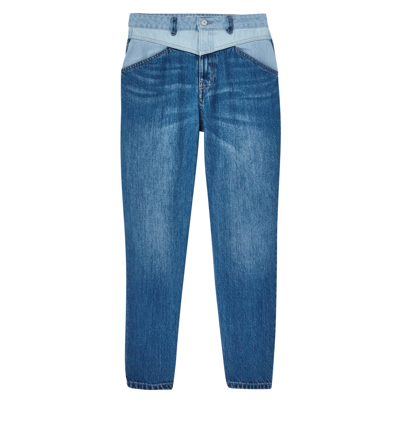MARCEL patchwork mom jeans