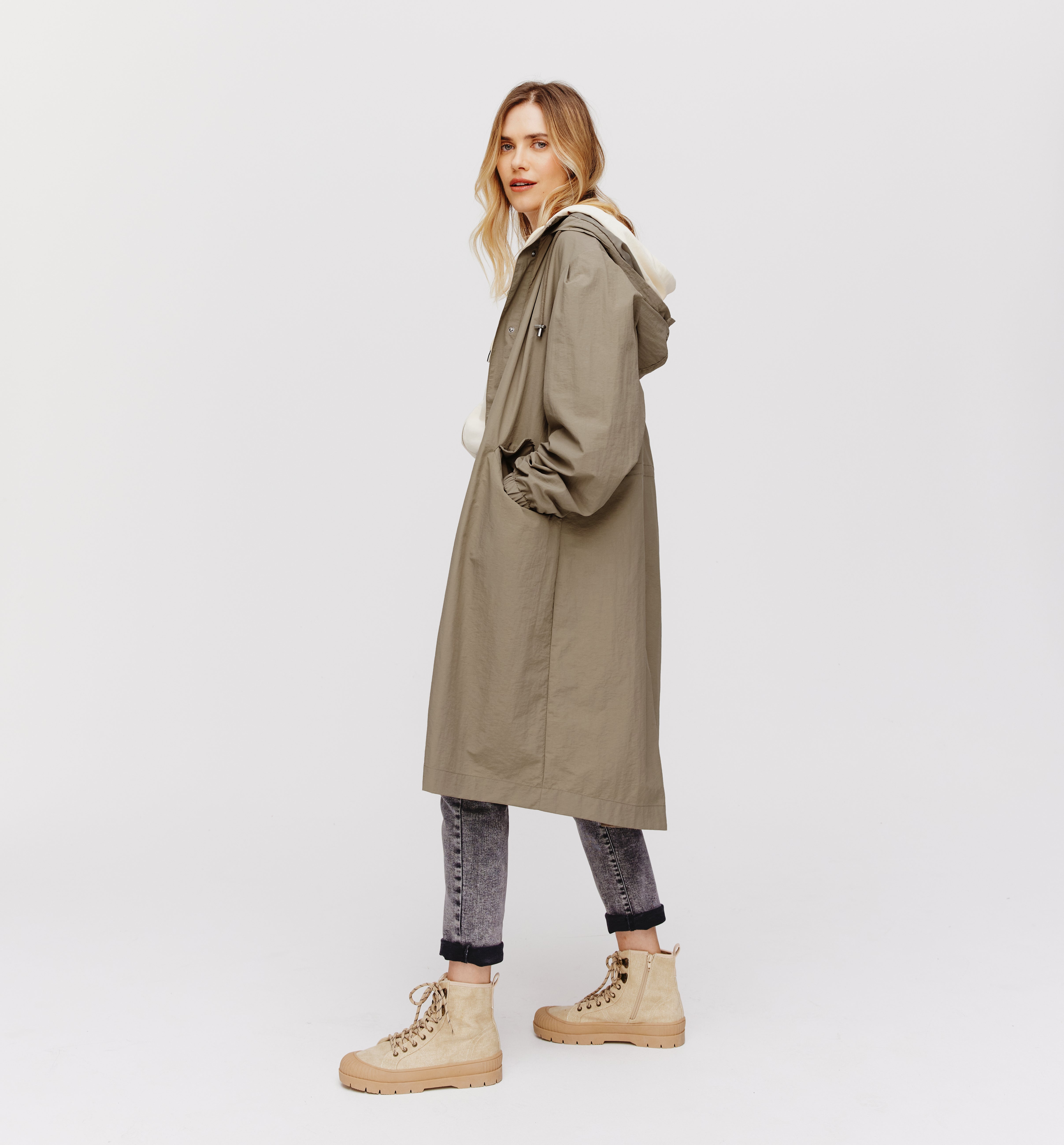 all saints raincoat