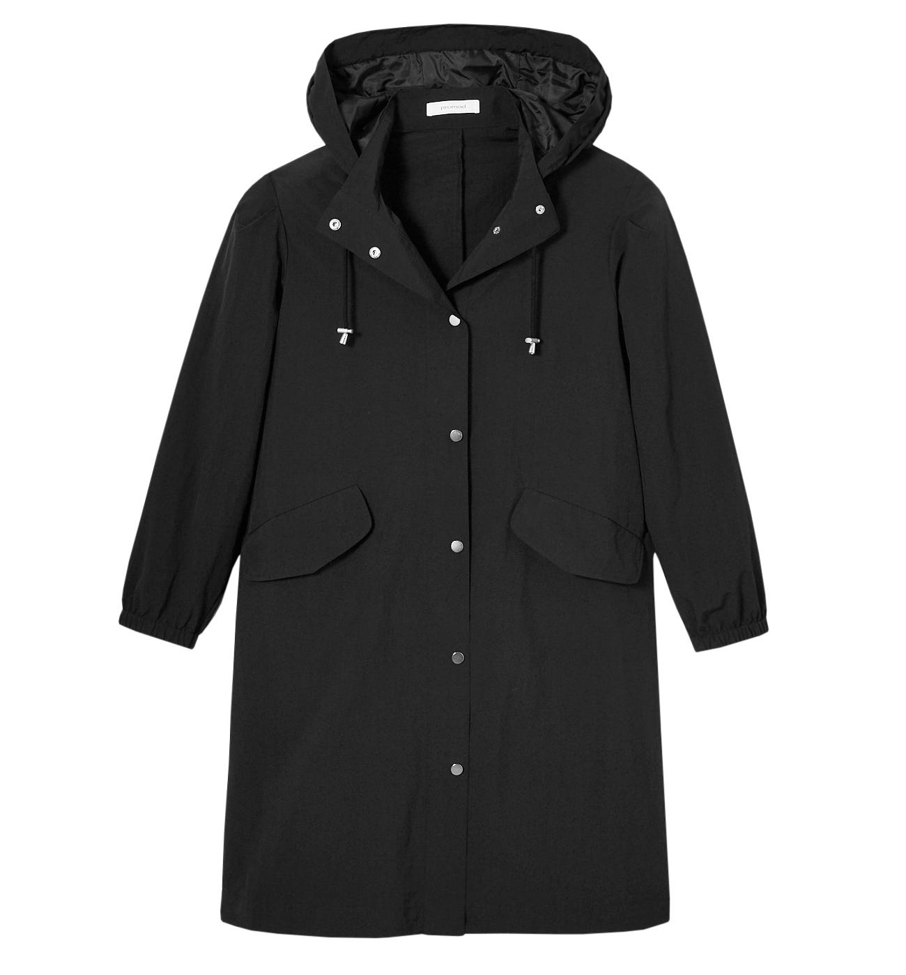 Fashion hooded raincoat