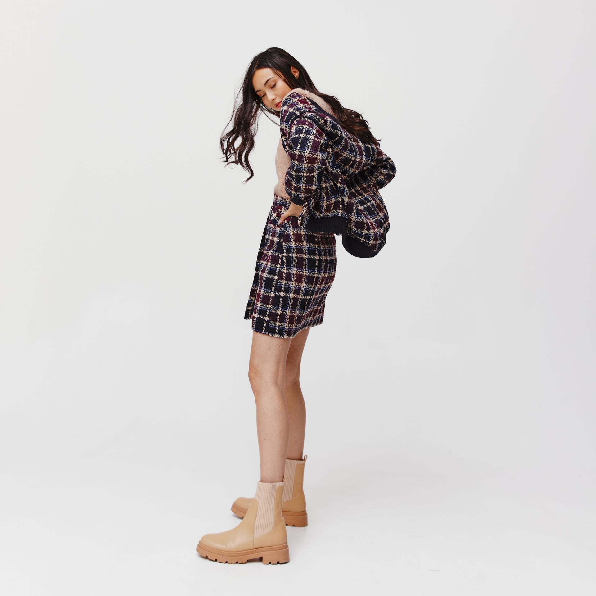 Pointelle jumper