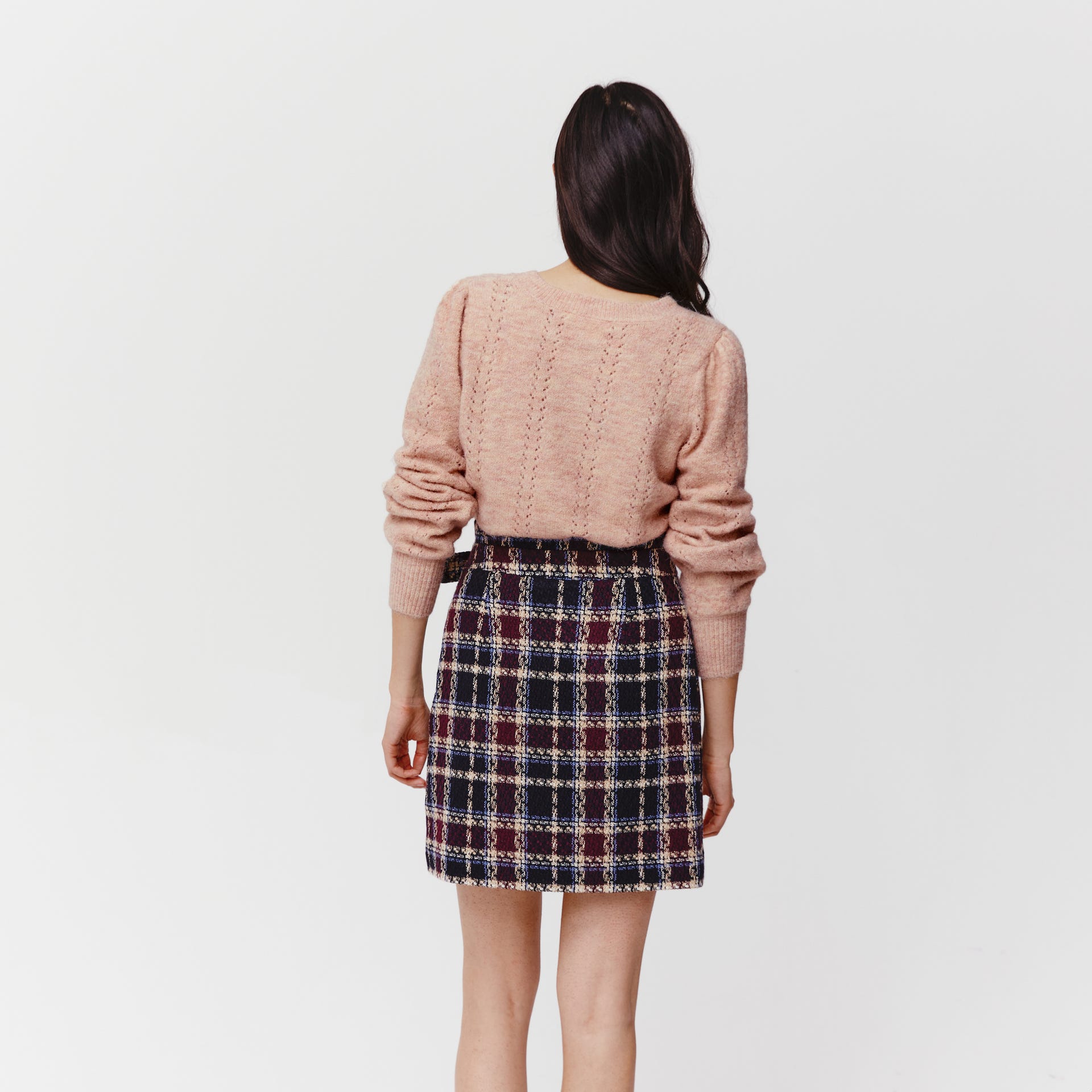 Pointelle jumper