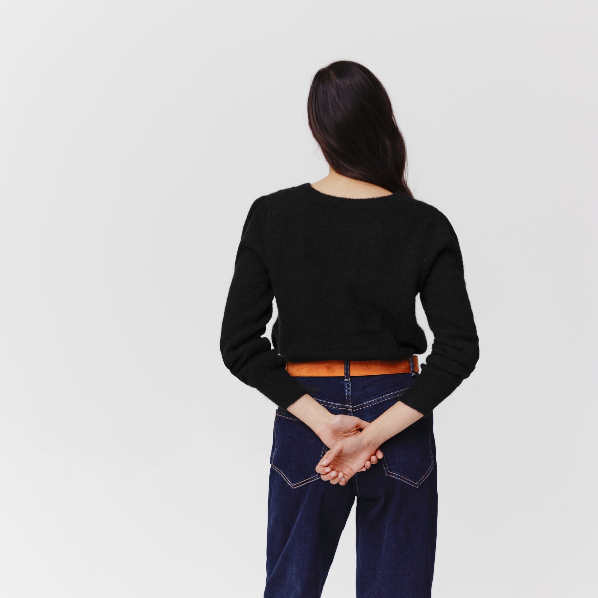 Pointelle jumper