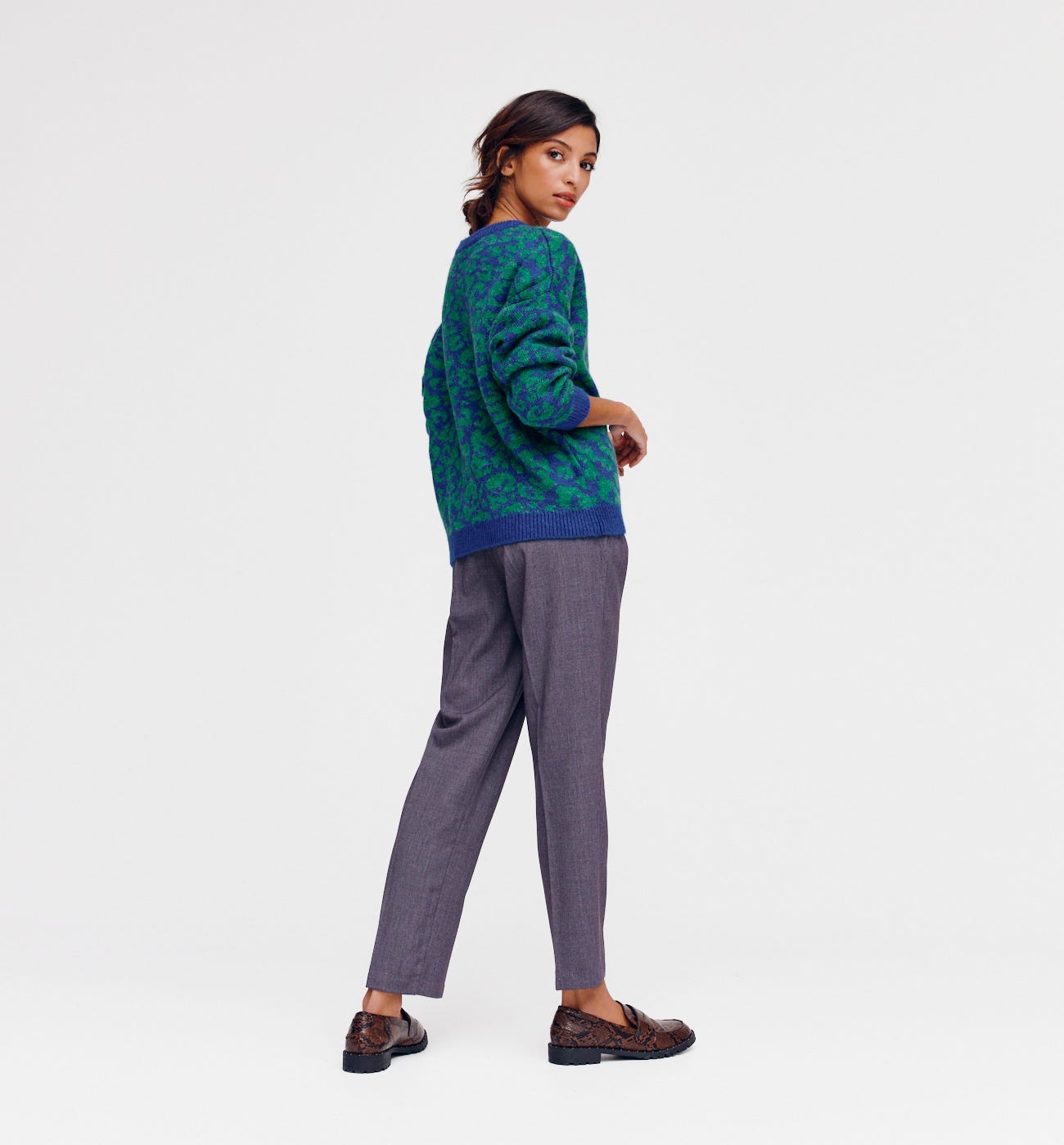 Pullover aus Jacquardstrick