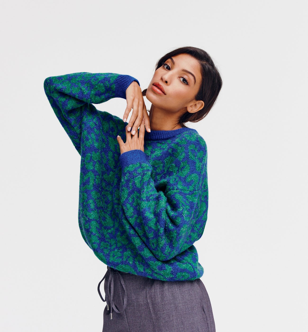 Pullover aus Jacquardstrick
