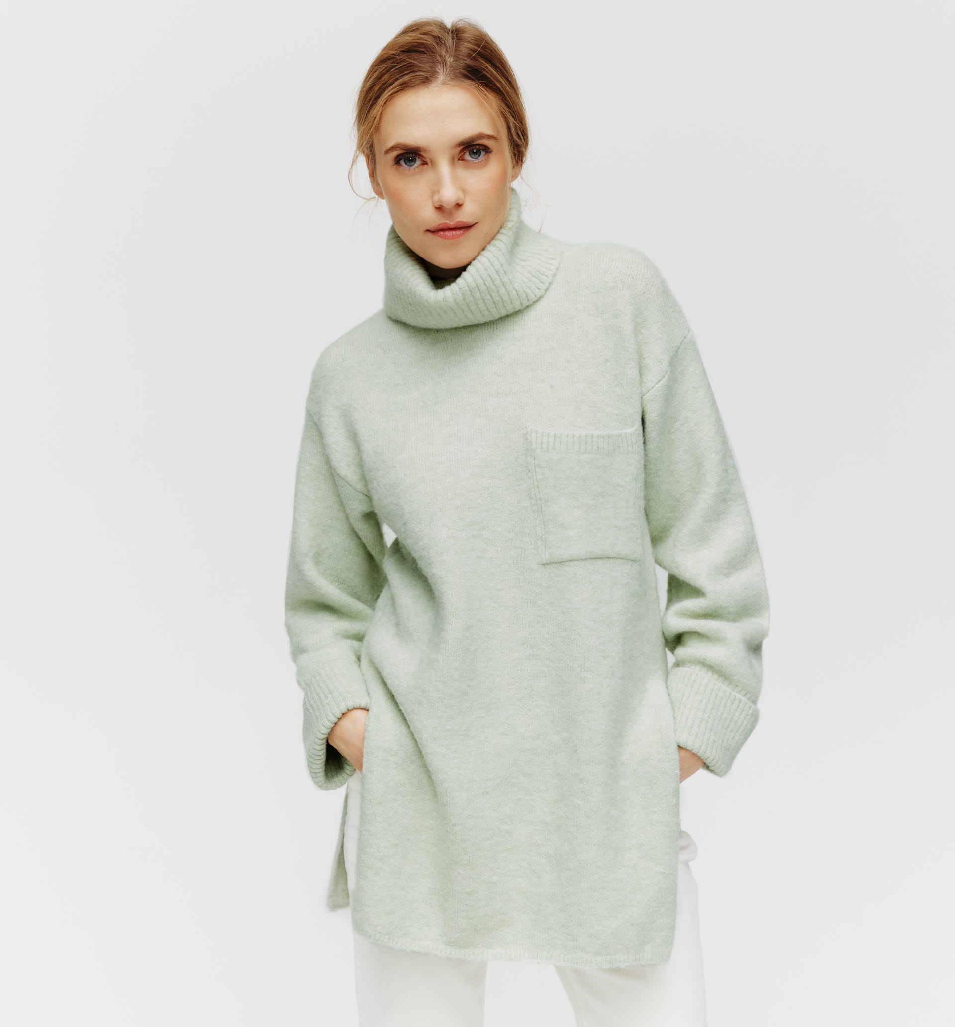 Maglia dolcevita oversize