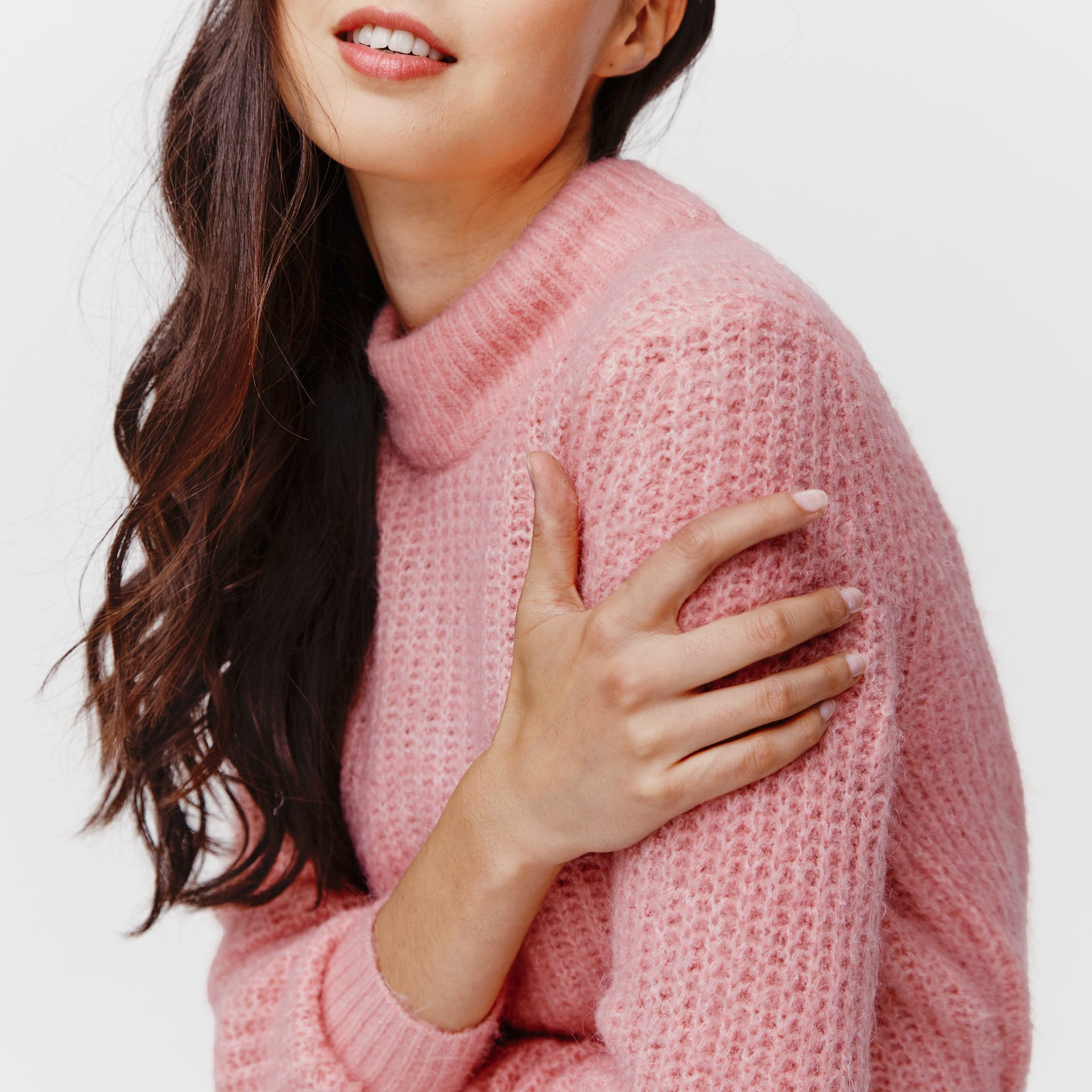 Gerippter Pullover