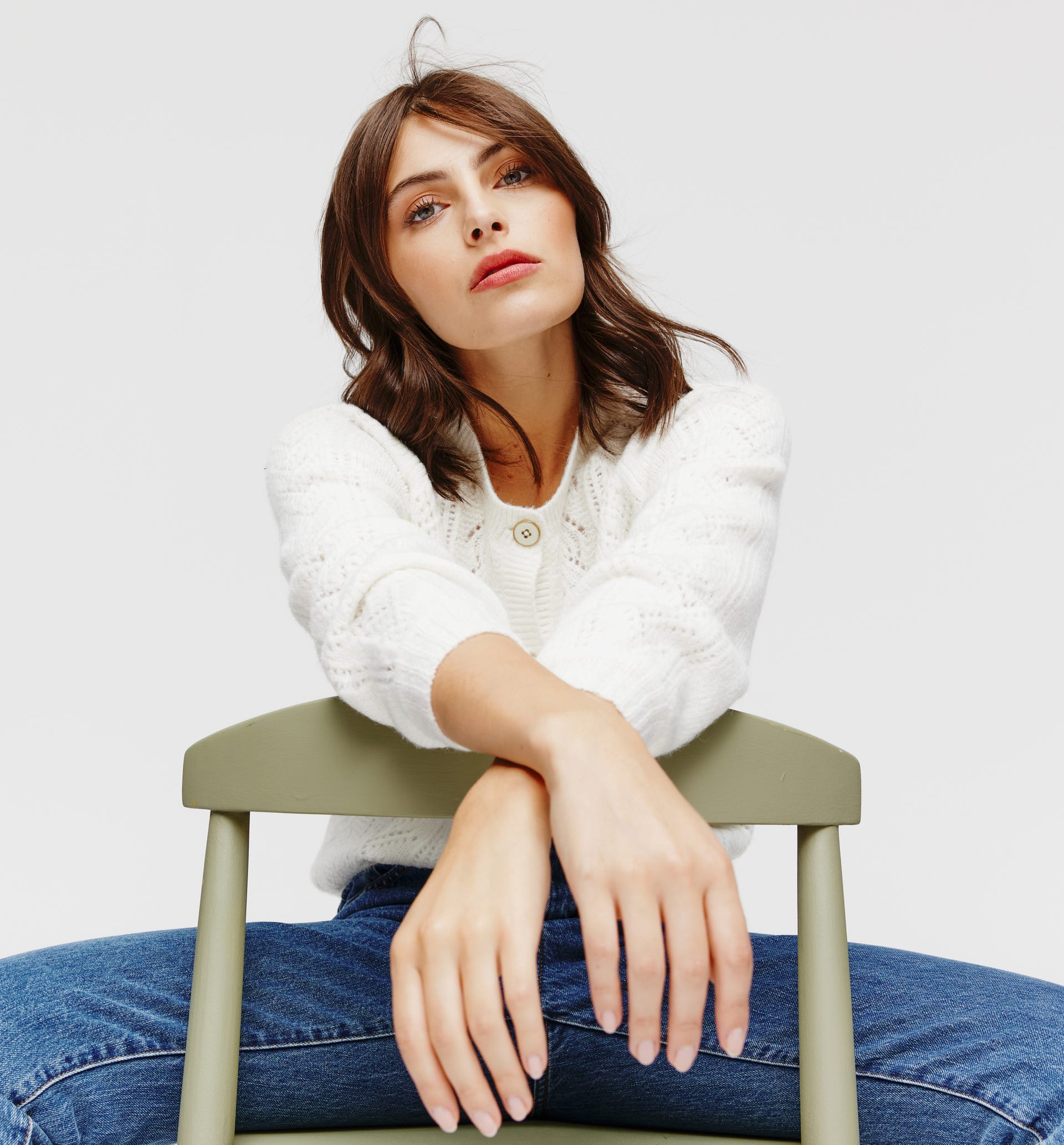 Cardigan a trafori