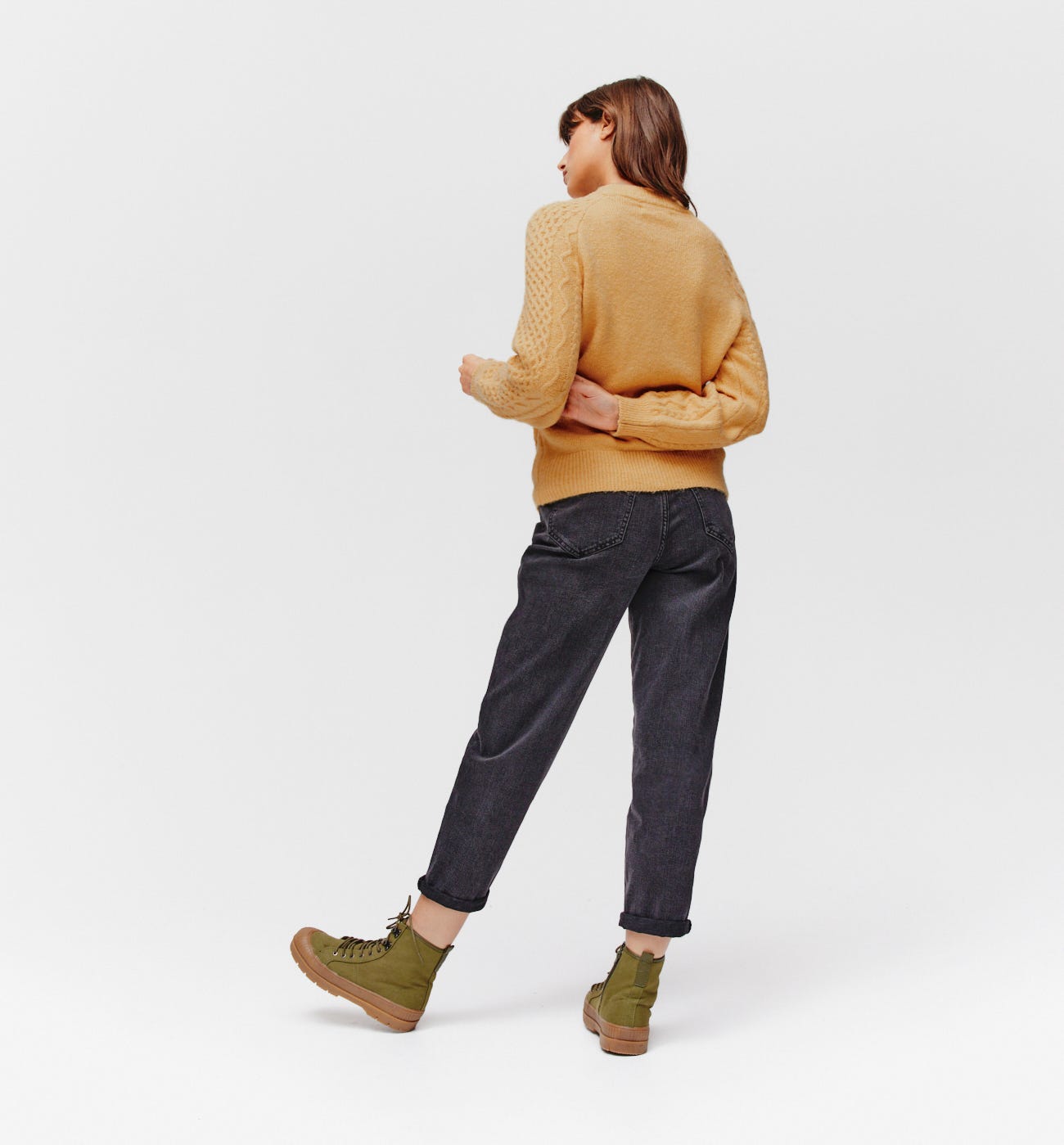 Fancy cable knit jumper