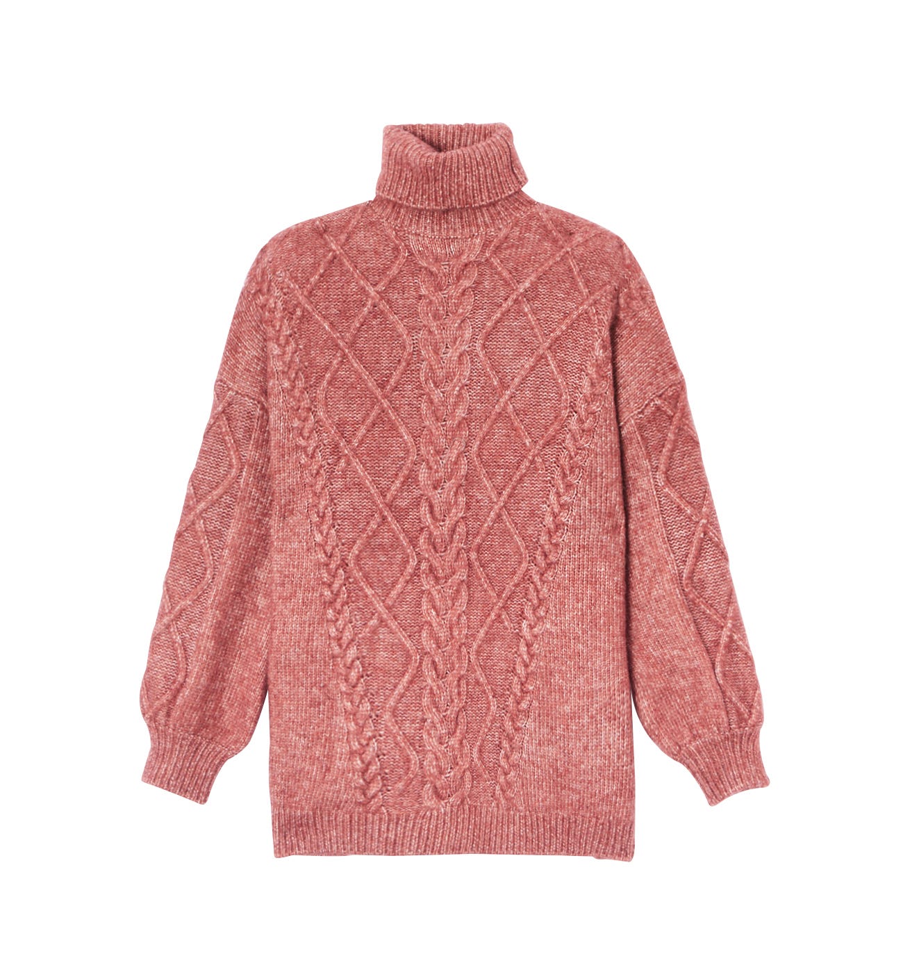 Sweter z golfem