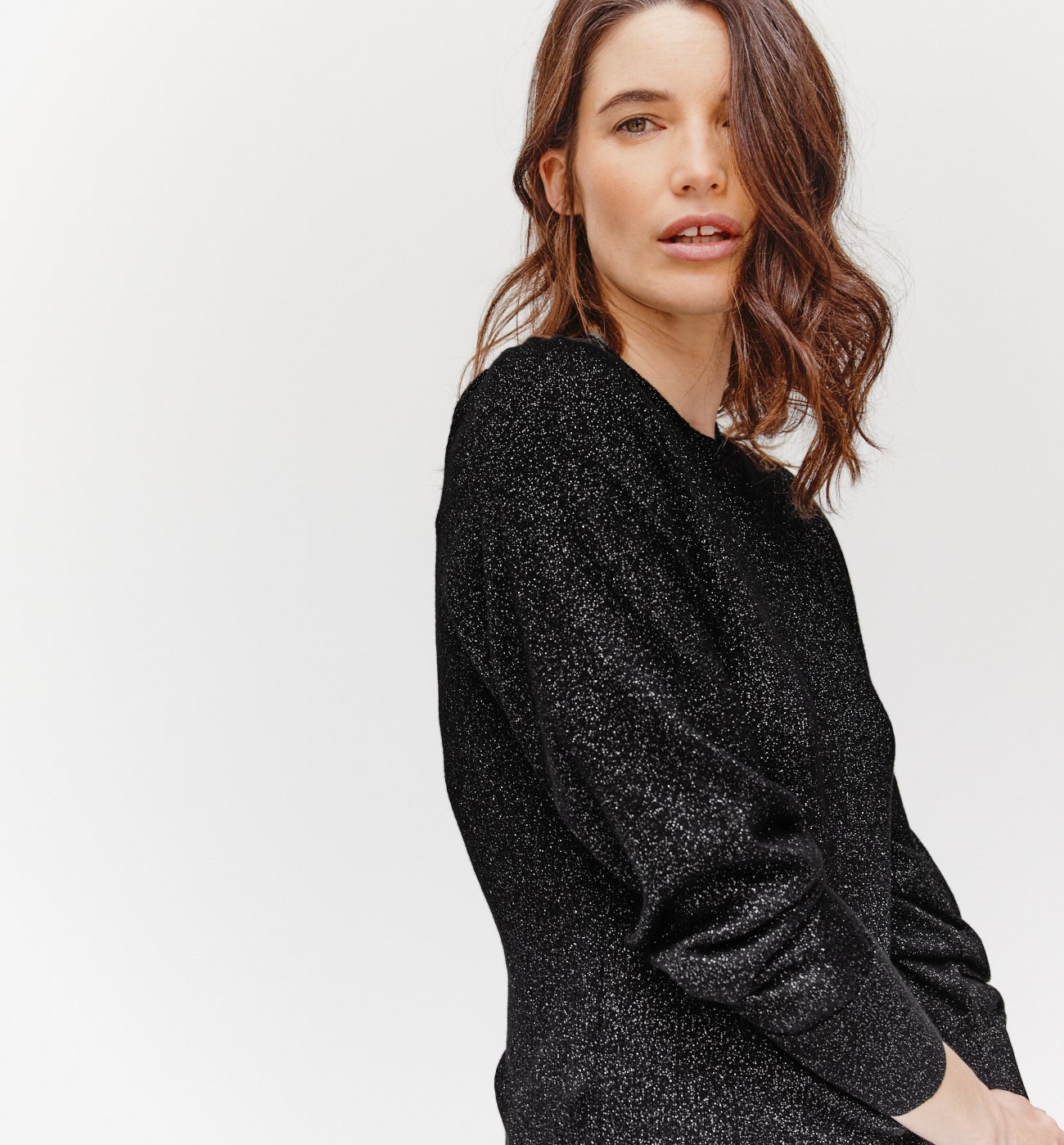 zanotti paillette noir