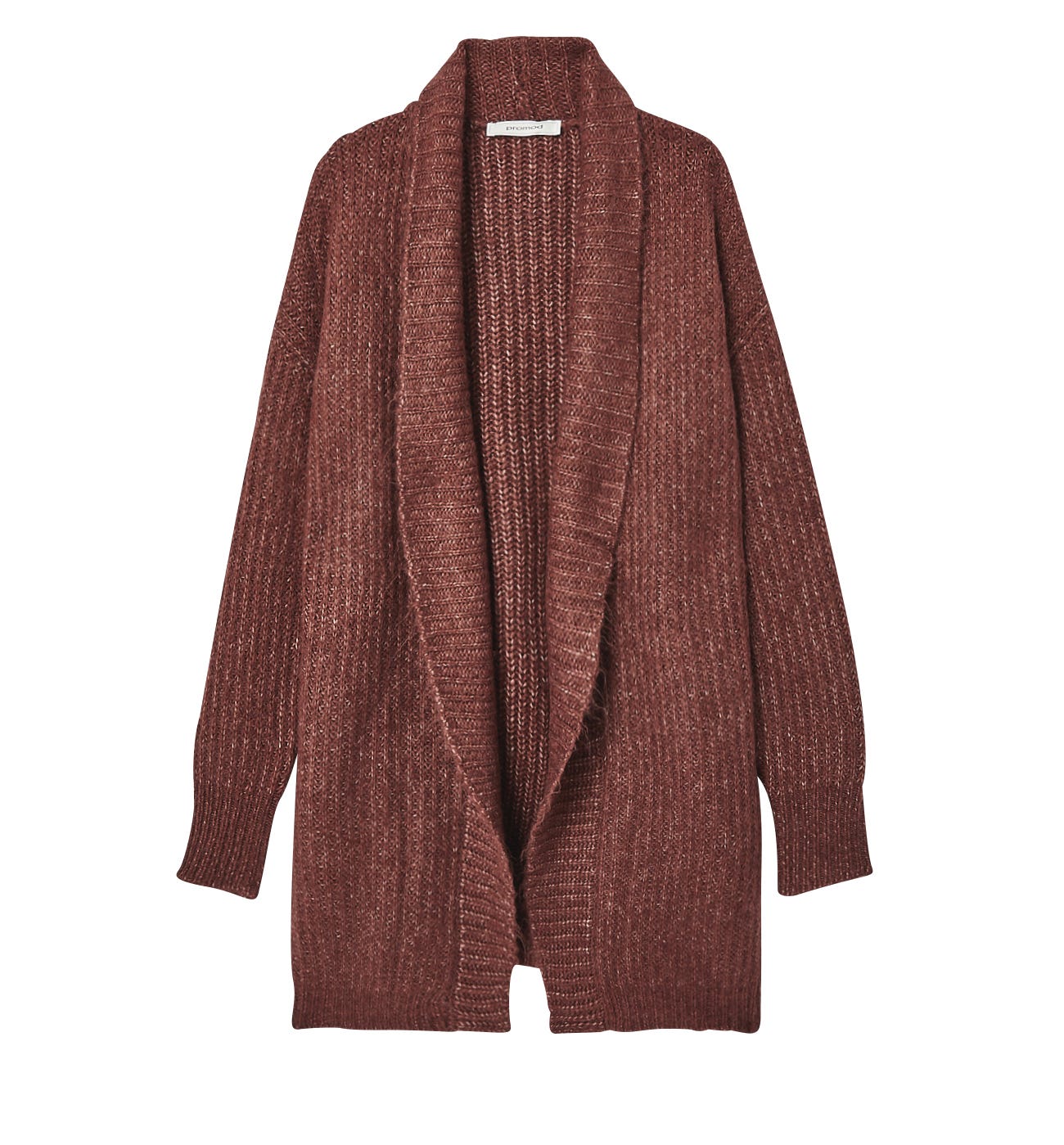 Cardigan lungo oversize