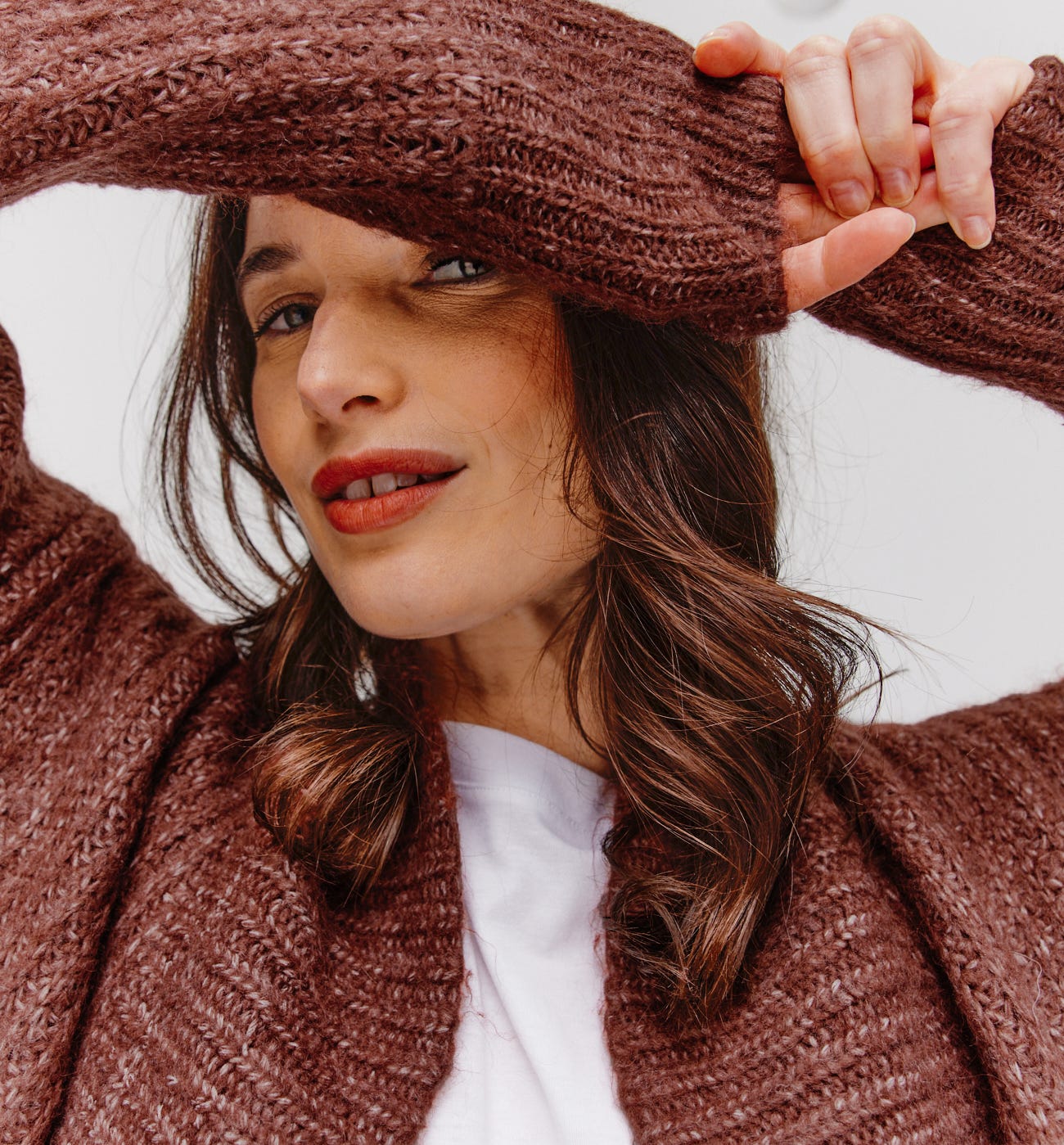 Cardigan lungo oversize