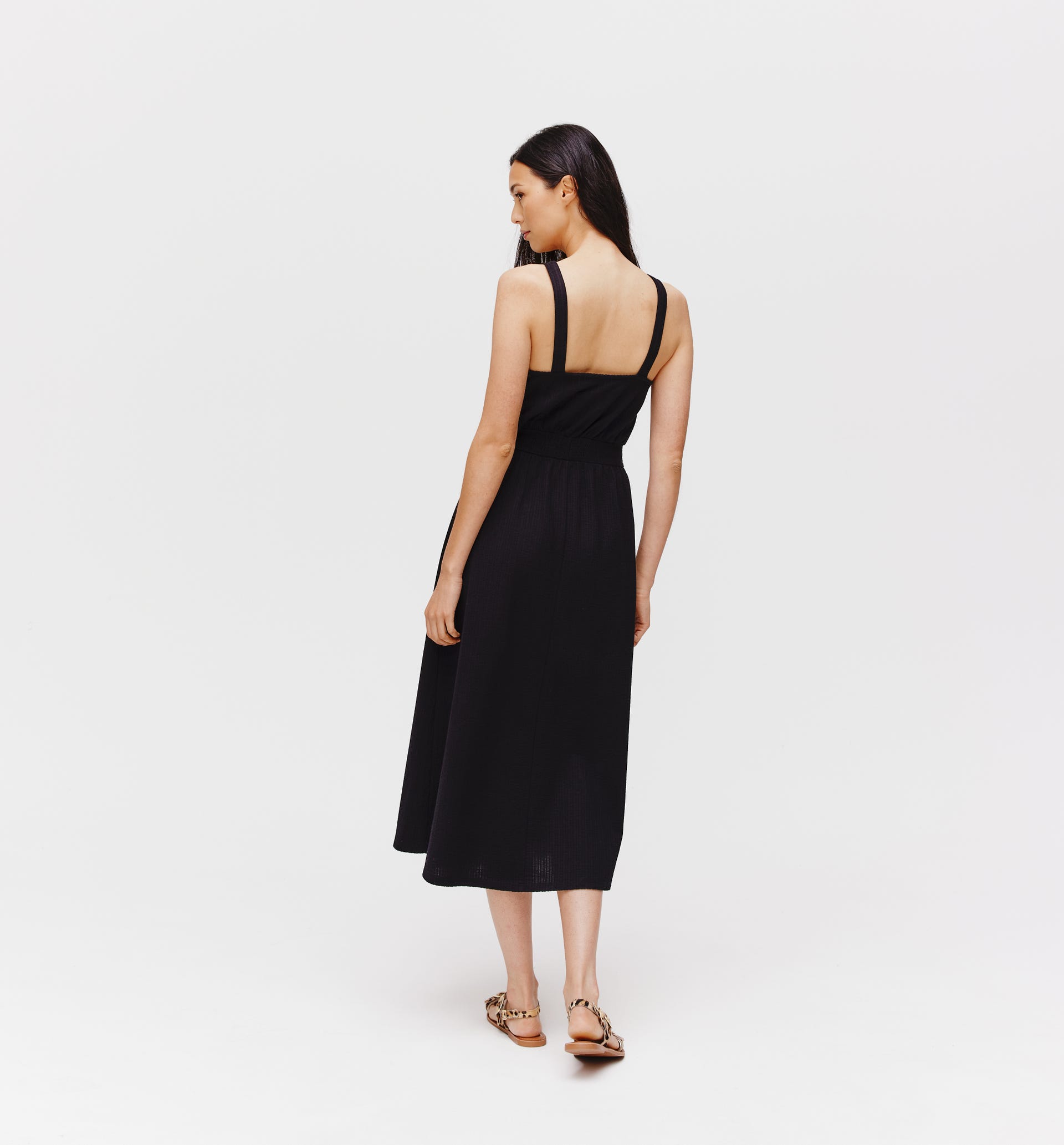 Robe longue à bretelles Femme