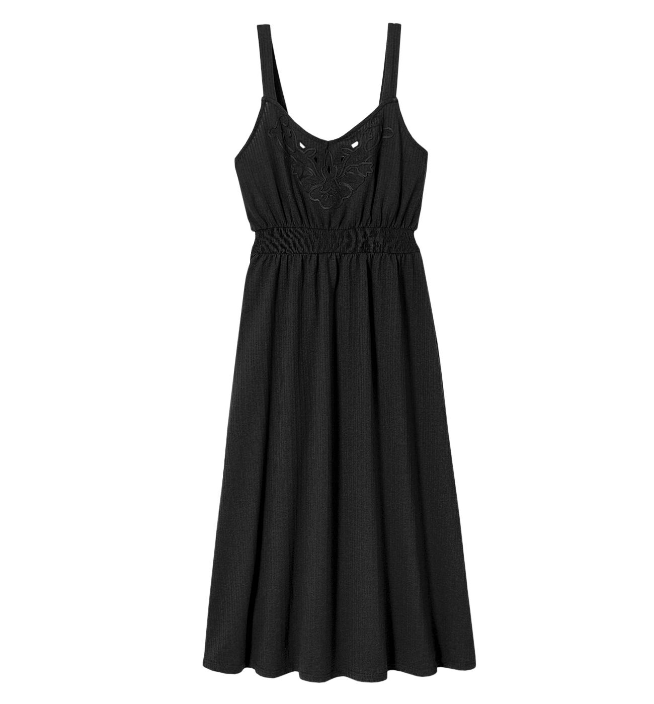 Robe longue à bretelles Femme