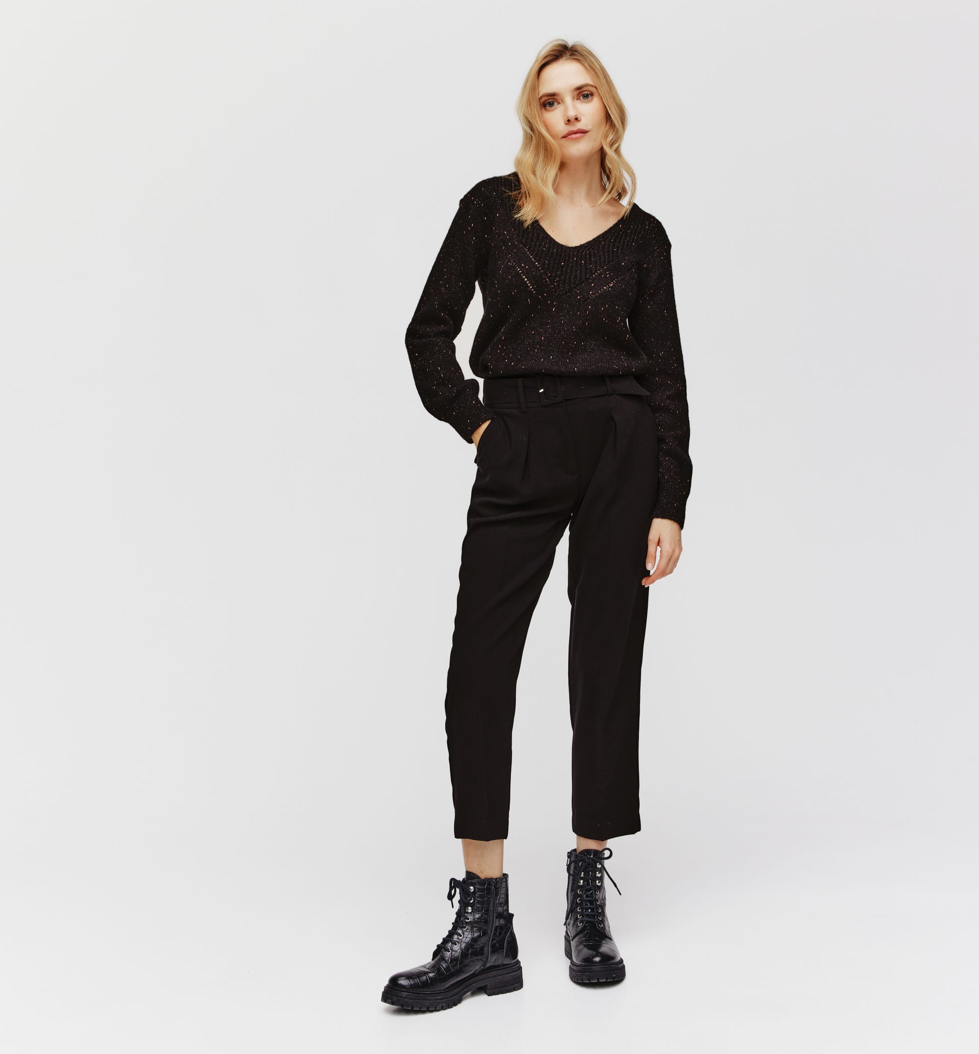 Glitzerpullover