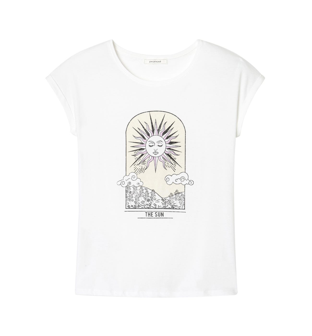 T-shirt with front motif
