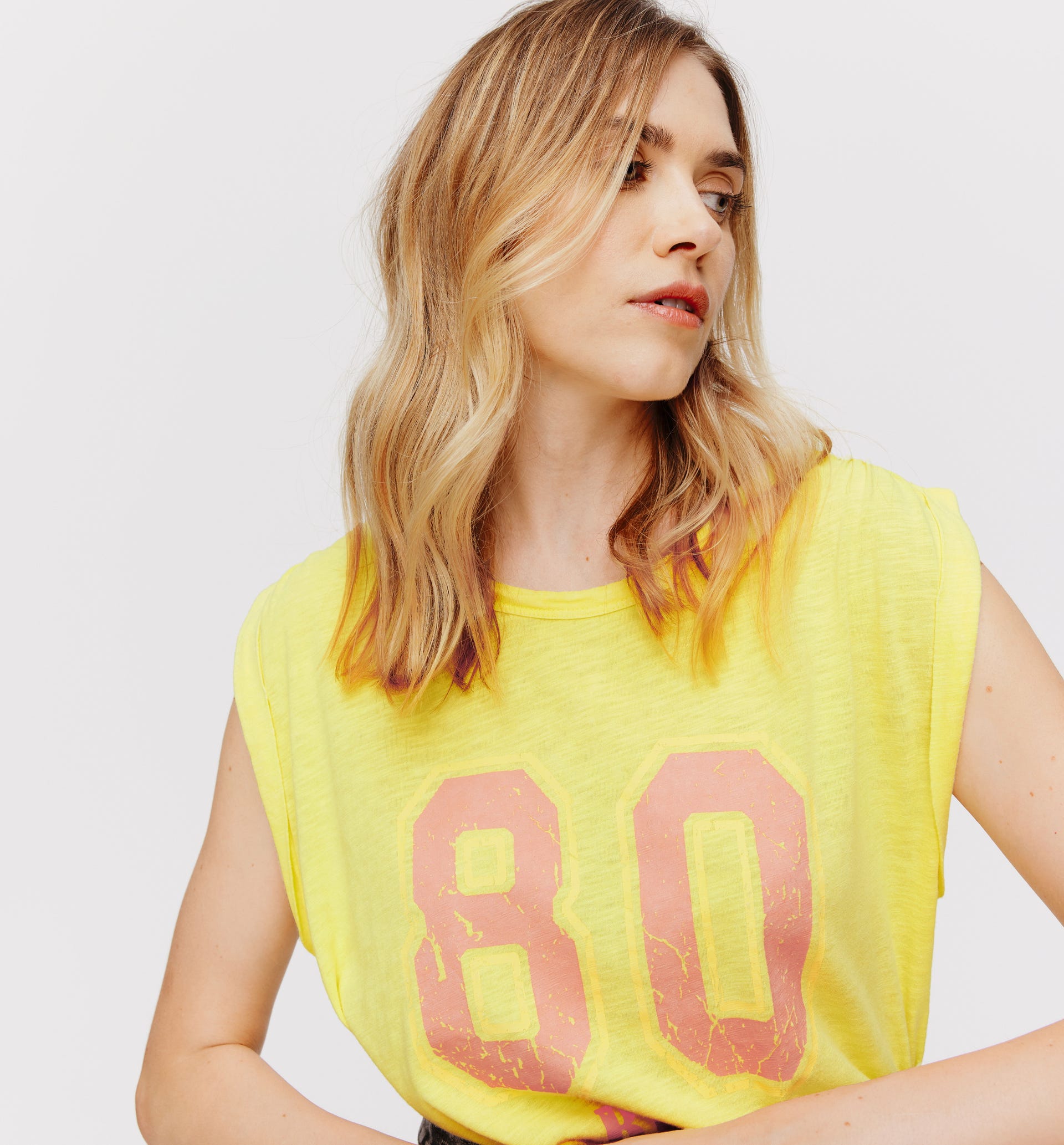T-shirt giromanica americano