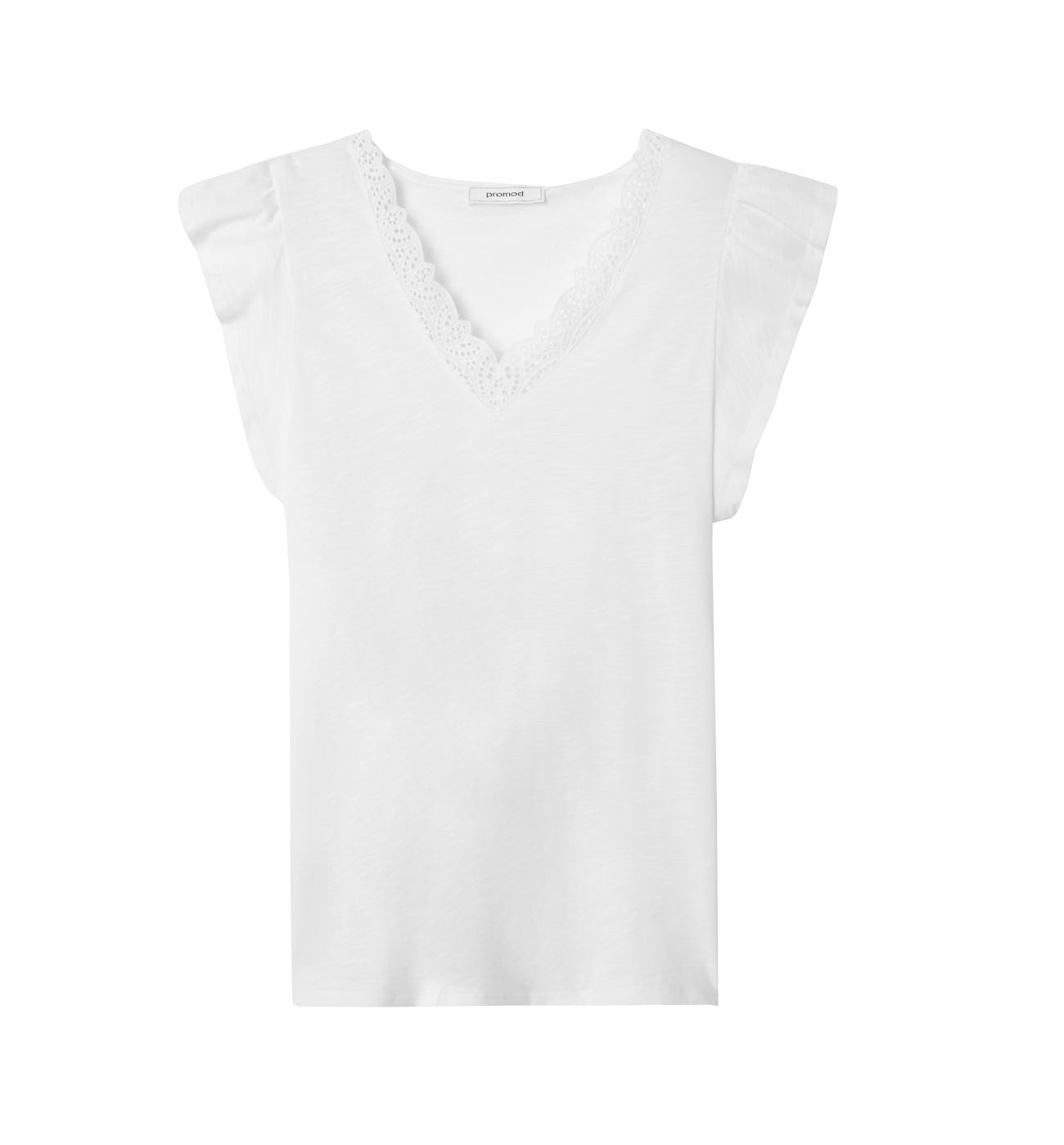 Top in pizzo sangallo